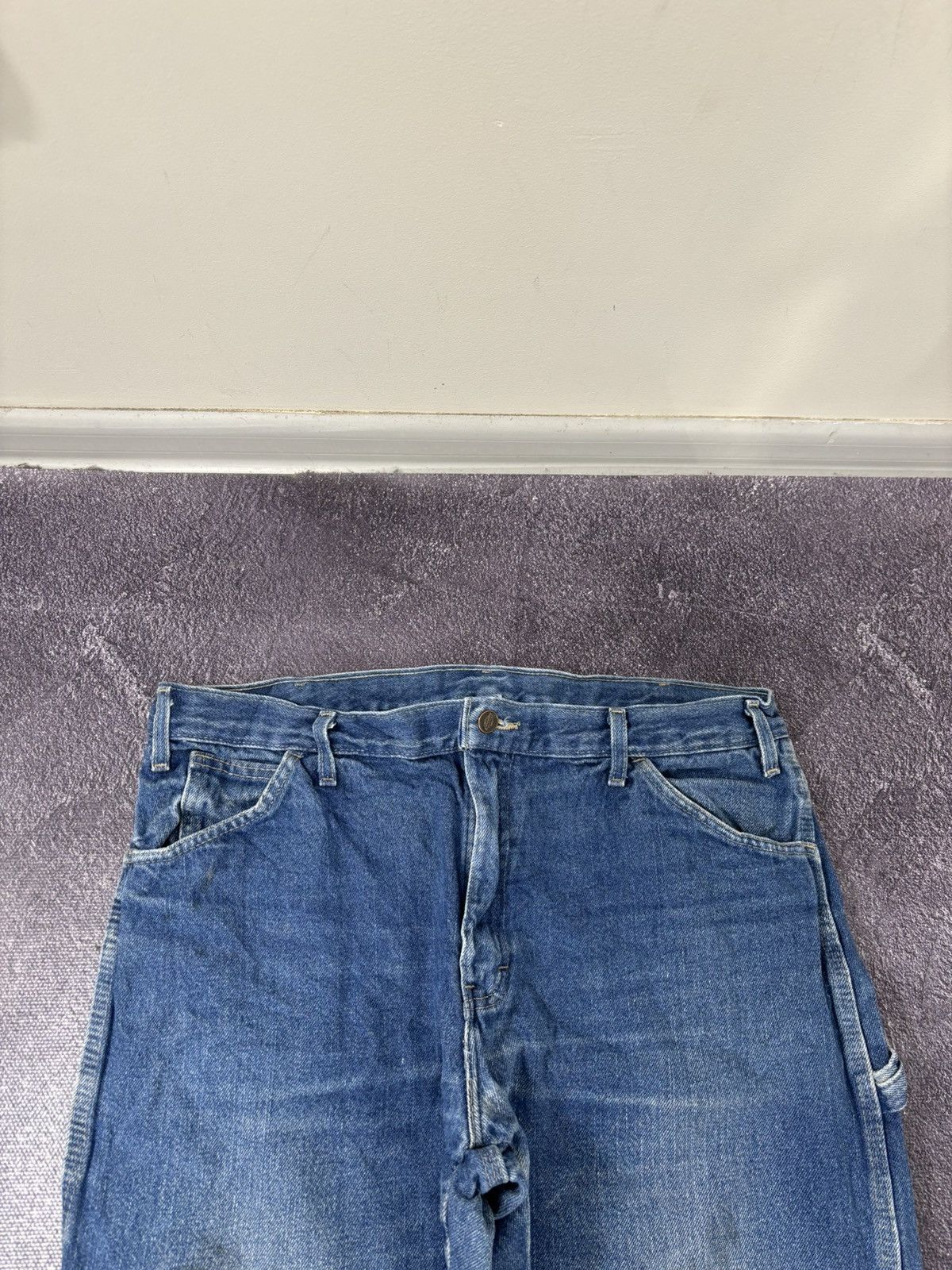 Dickies Vintage Dickies Y2K Loose Fit USA Work Blue Denim Jeans Size US 36 / EU 52 - 11 Thumbnail