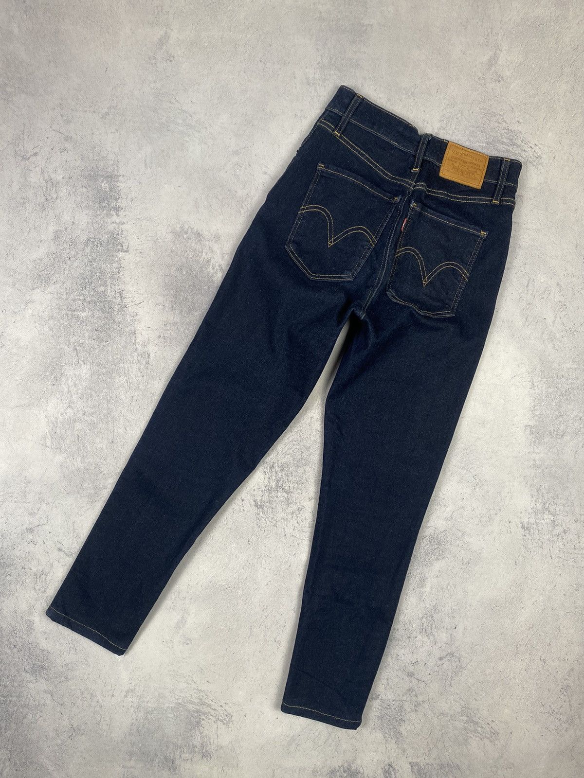 Designer × Levi's Levis 502 Premium San Francisco Dark Blue Denim Jeans Size 28" / US 6 / IT 42 - 1 Thumbnail