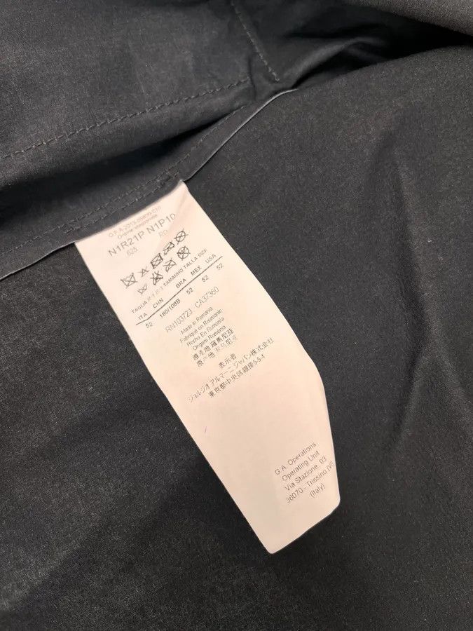 Emporio Armani FW2013 Emporio Armani Pure Grey Leather Jacket Size US M / EU 48-50 / 2 - 11 Thumbnail