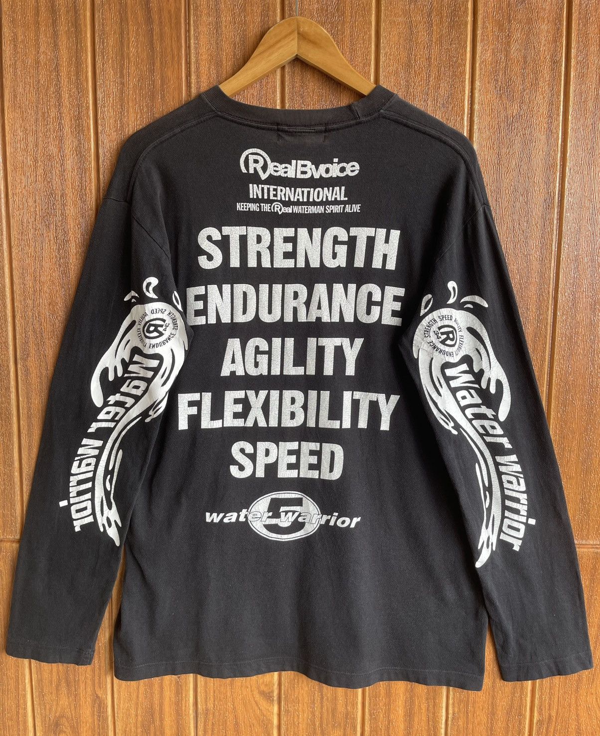 If Six Was Nine Y2k🔥Real Bvoice🔥Water Spirit Alive faded LongSleeve Tshirt Size US L / EU 52-54 / 3 - 1 Thumbnail