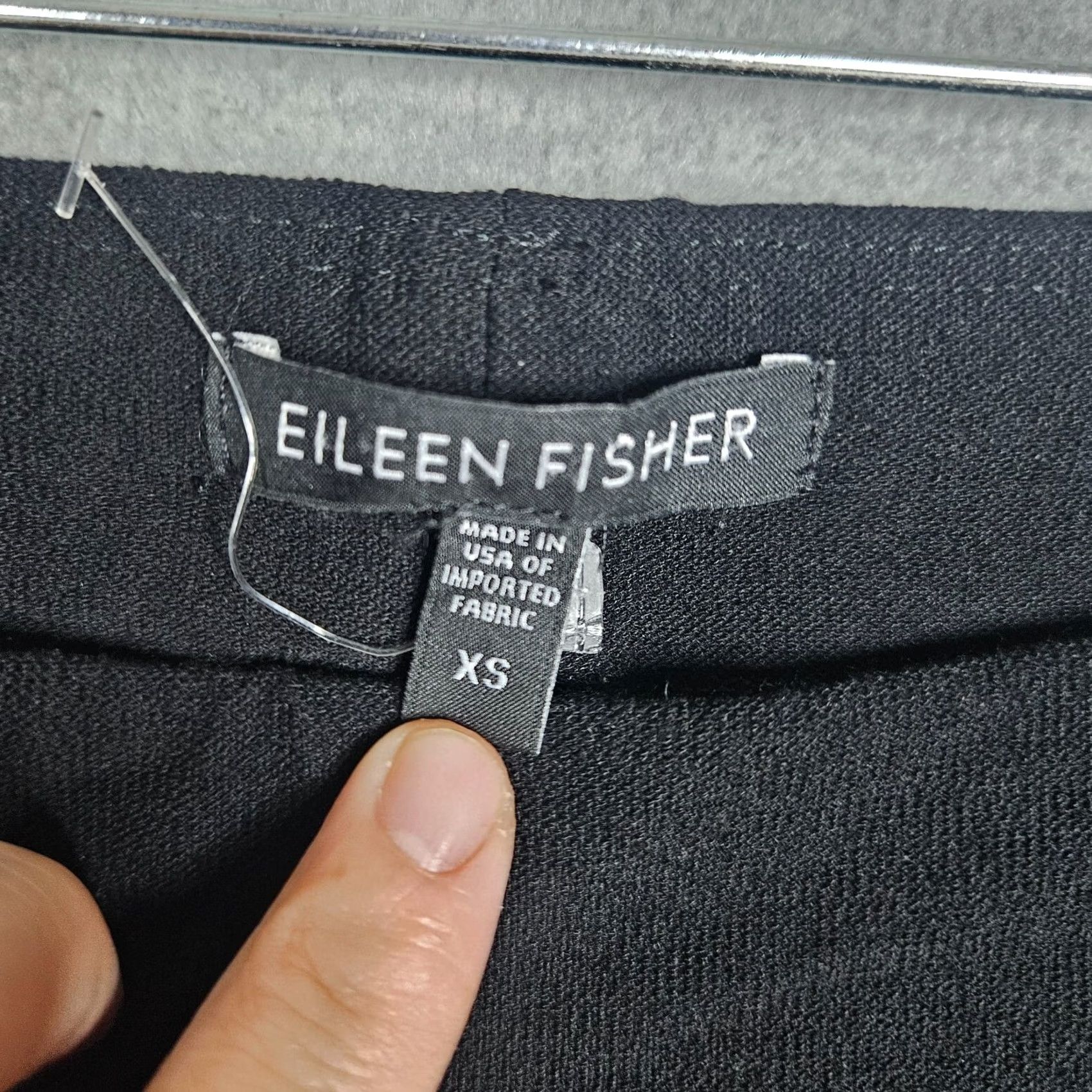 Eileen Fisher Eileen Fisher Pant Knit Women's XS Pull On Black Regular Straight Size XS Pants Women's Size 26" / US 2 / IT 38 - 5 Thumbnail