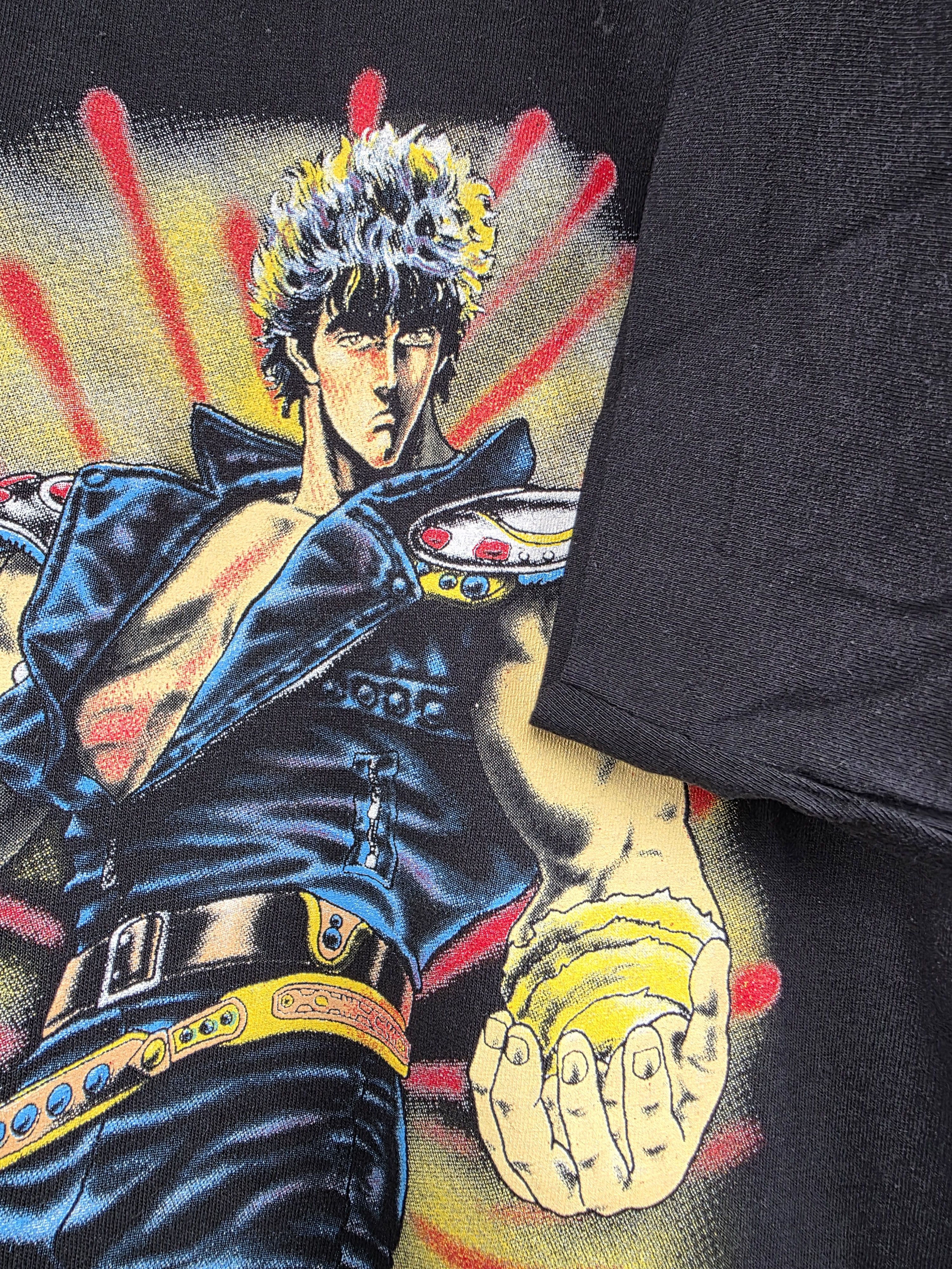 Anime × Vintage 90s Hokuto no ken Fist of the north star Kenshiro Anime tee Size US XL / EU 56 / 4 - 5 Thumbnail