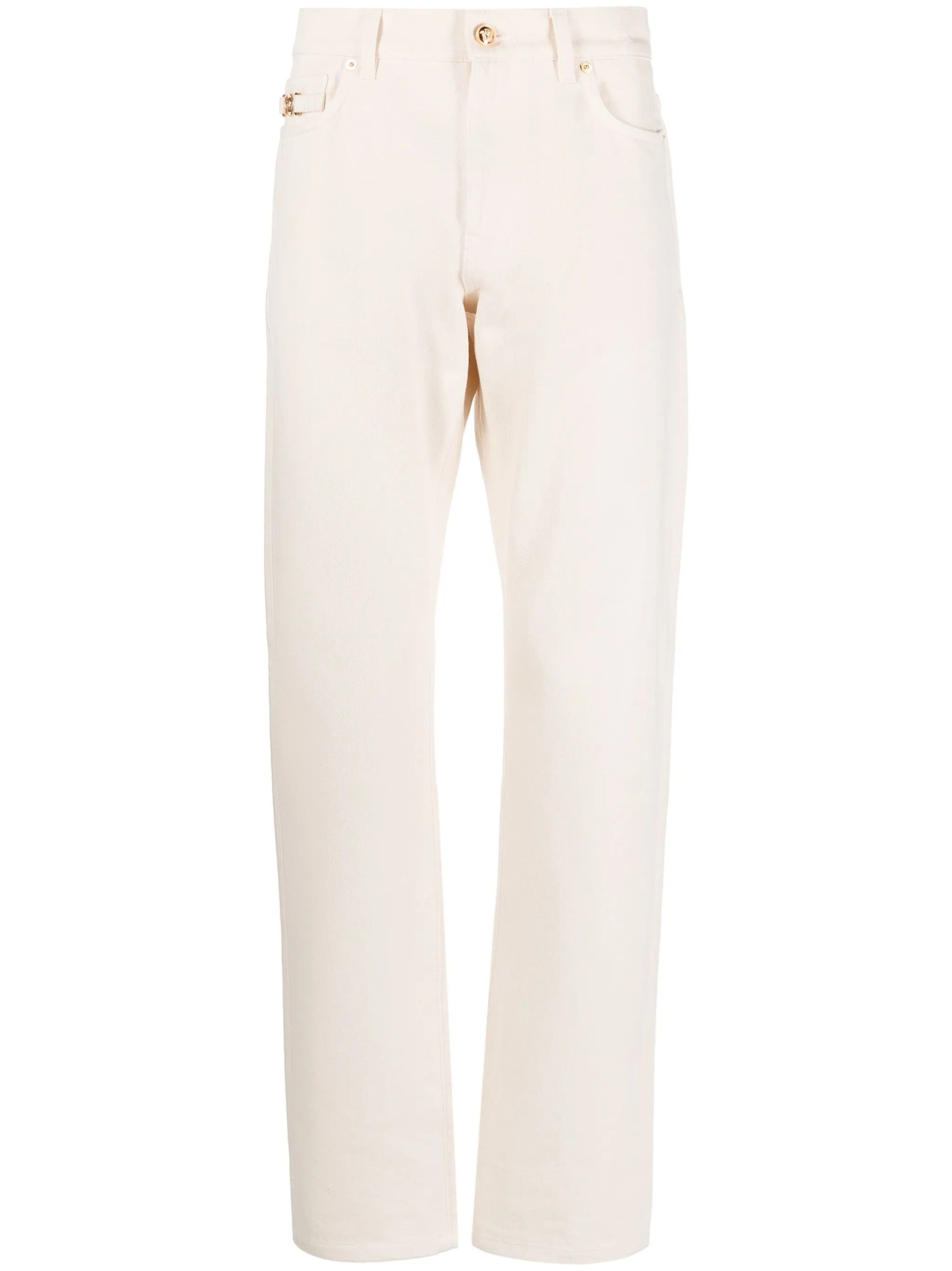 Versace o1y0425 Denim Pant in Beige Size US 32 / EU 48 - 1 Thumbnail