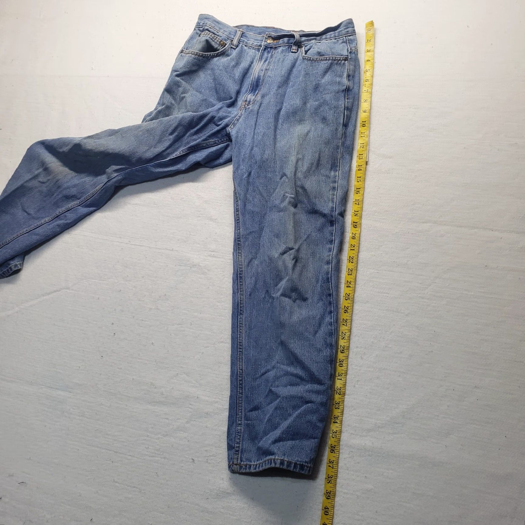 Rails VINTAGE Open Trails Pants Denim Jeans Blue Light Wash 32x30 Adult Men Size 32 Jeans Mens Size US 32 / EU 48 - 7 Thumbnail