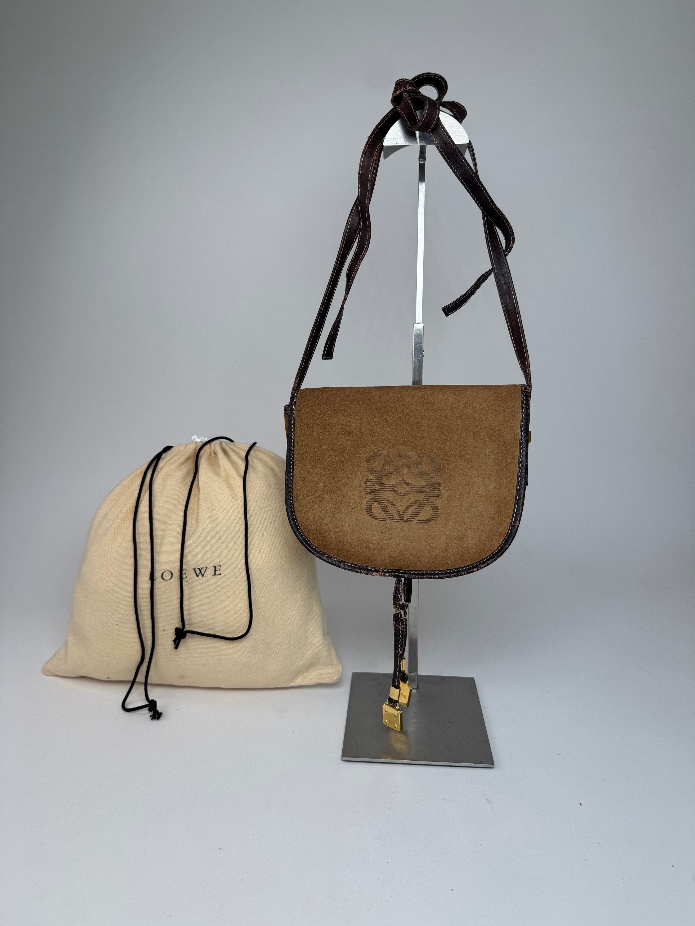 Loewe Vintage Madrid Multiway Amazona Bag Brown Size ONE SIZE - 1 Thumbnail