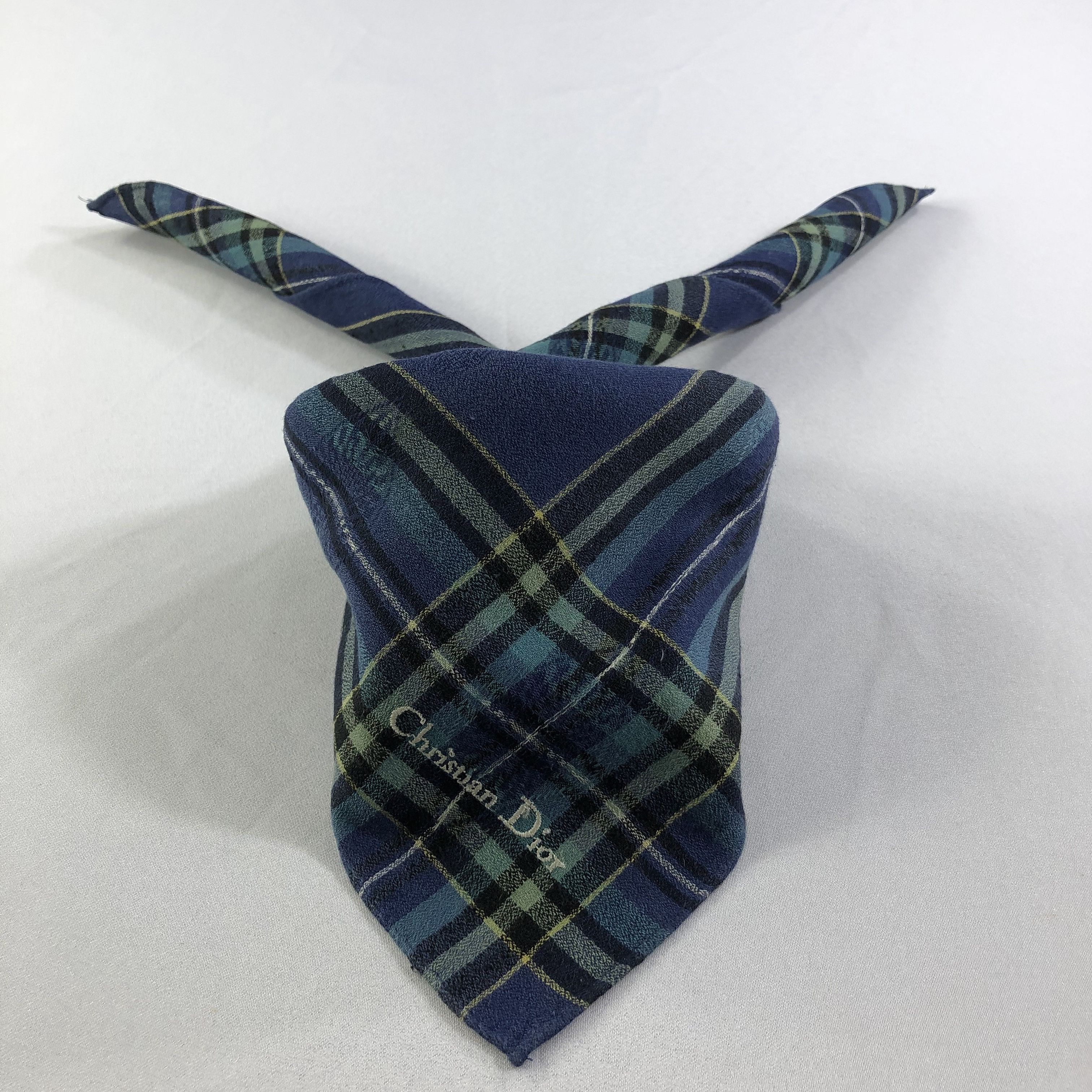 Christian Dior Monsieur Christian Dior Handkerchief Neckerchief Bandana H1578 Size ONE SIZE - 1 Thumbnail