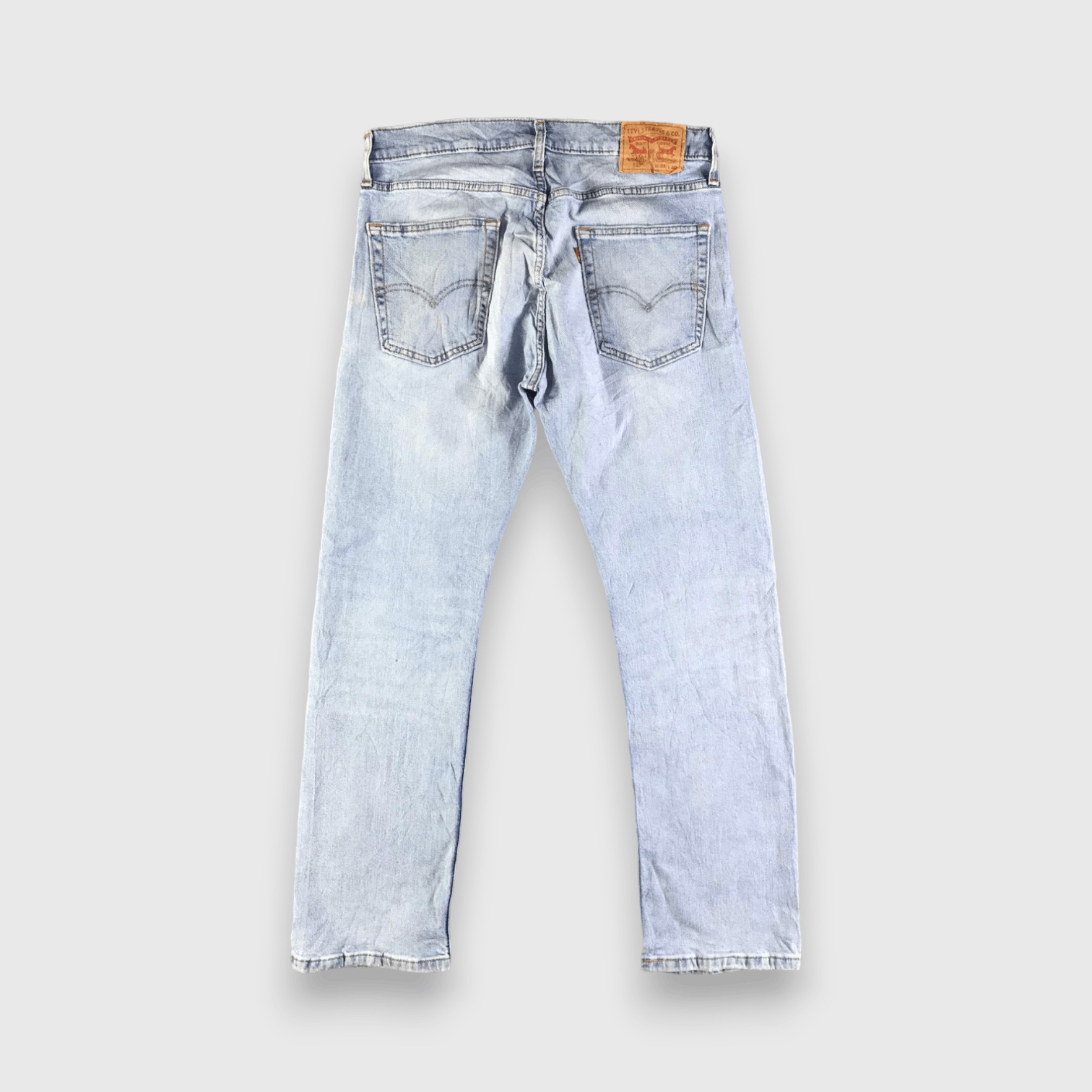 Levi's Vintage Light Wash Levis 513 Jeans-J4336 Size US 34 / EU 50 - 2 Thumbnail