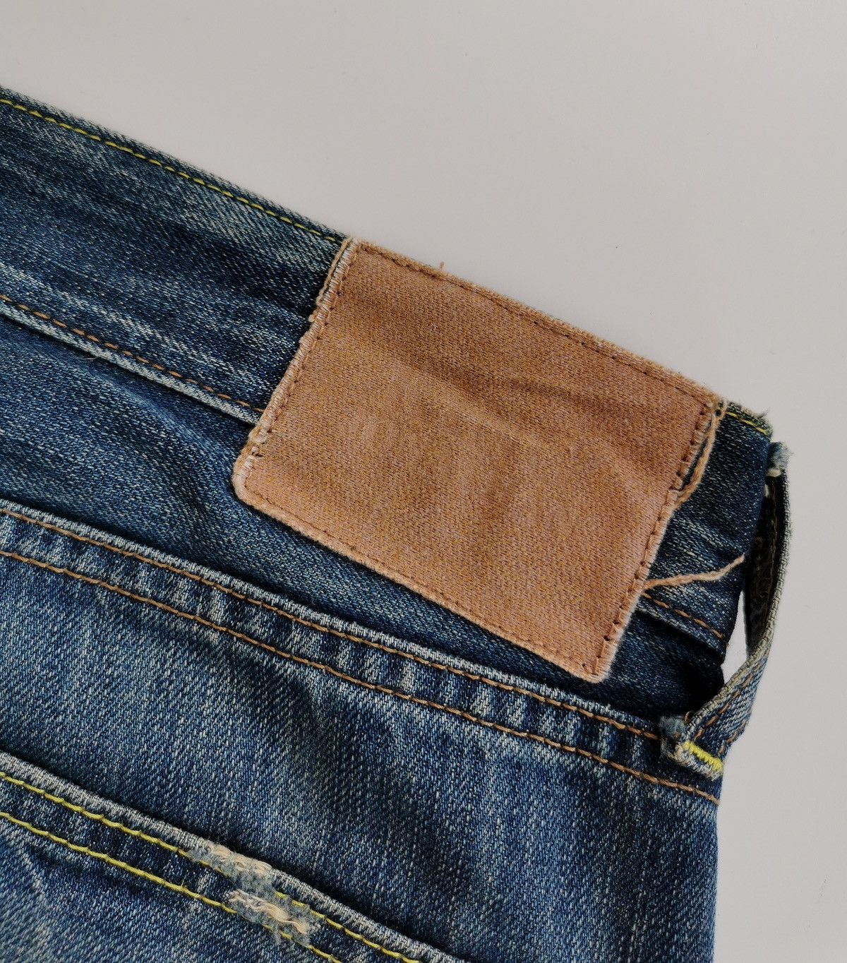 Japanese Brand King Jonathan Flared Bootcut Jeans Size US 32 / EU 48 - 8 Thumbnail
