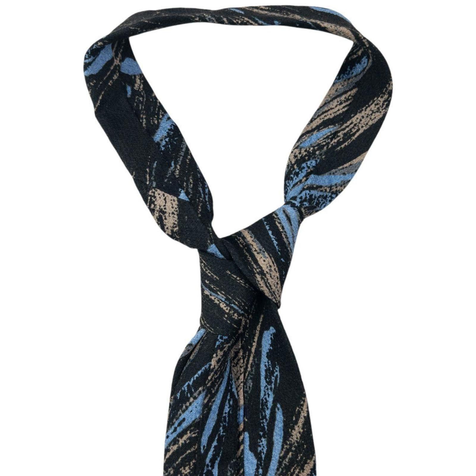 Issey Miyake Vintage Issey Miyake Pattern Silk Tie Size ONE SIZE - 3 Thumbnail