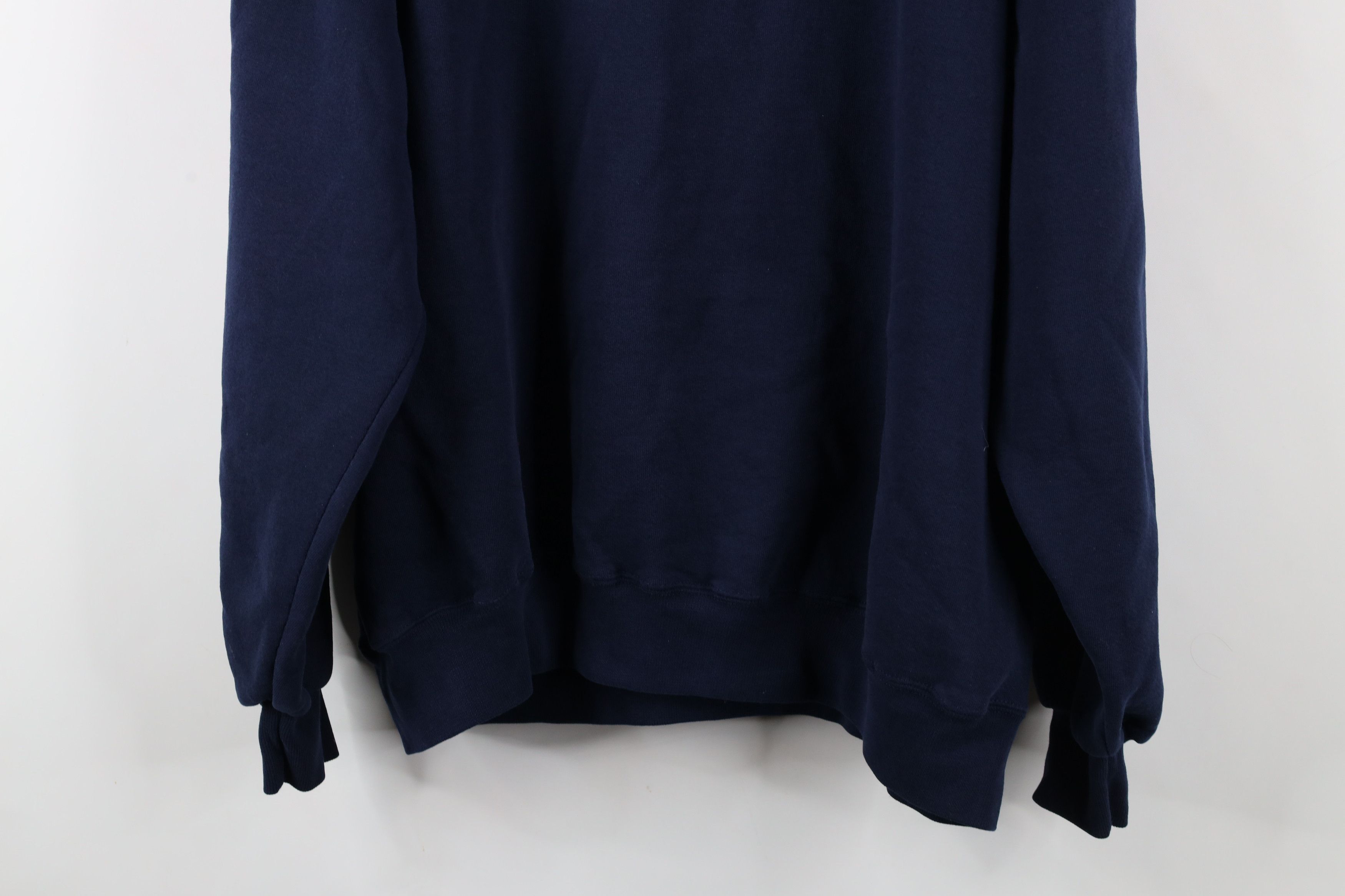 Russell Athletic × Vintage Vintage 90s Russell Athletic Crewneck Sweatshirt Blue USA Size US XXL / EU 58 / 5 - 11 Thumbnail