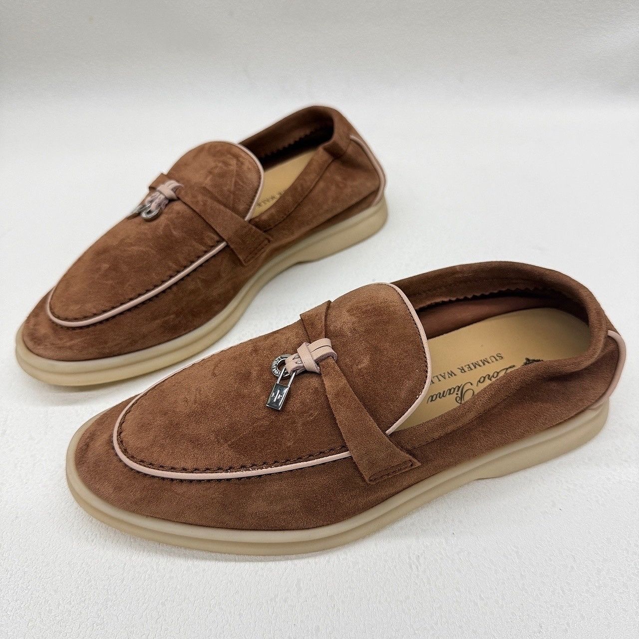 Loro Piana Loro Piana Suede Summer Charms Walk Loafers Size 36 Size US 6 / IT 36 - 1 Thumbnail