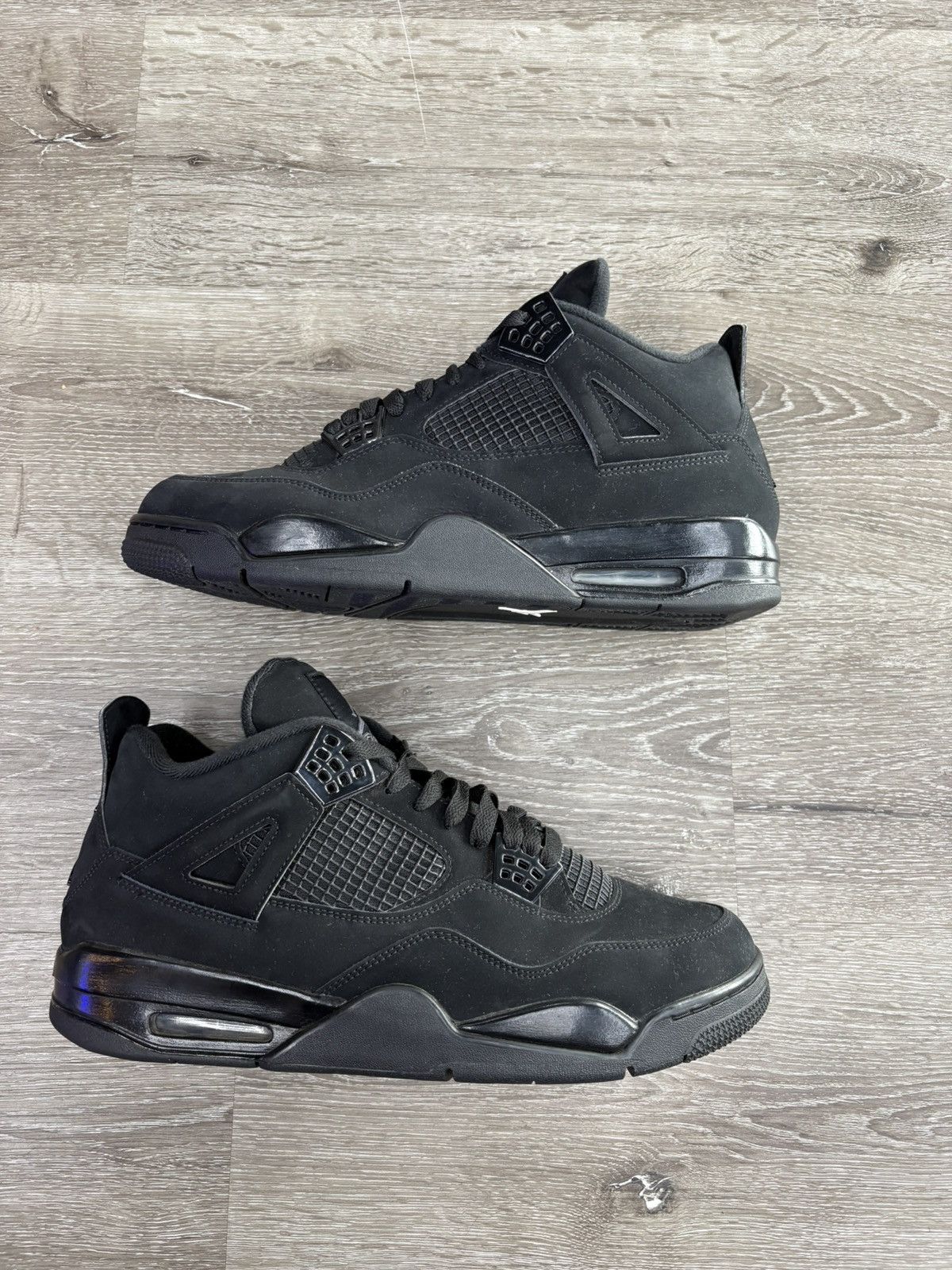 Jordan Brand Air Jordan 4 Retro “Black Cat” **PRE-OWNED** Size US 13 / EU 46 - 1 Thumbnail