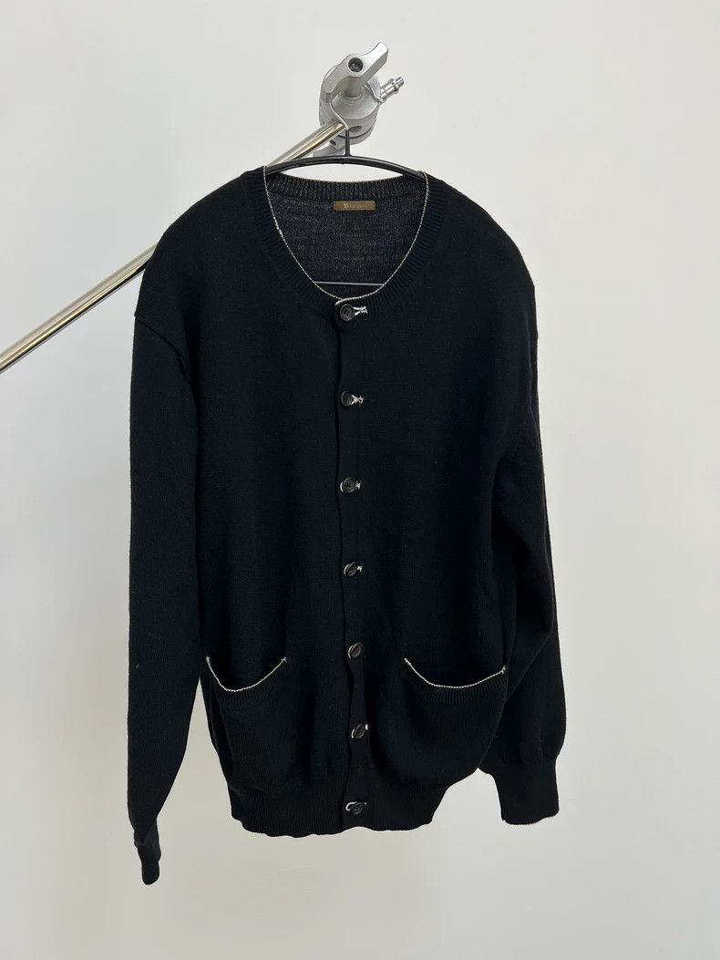 Yohji Yamamoto yohji yamamoto Knitted open thread cardigan sweater 2503-Ne Size US M / EU 48-50 / 2 - 2 Thumbnail