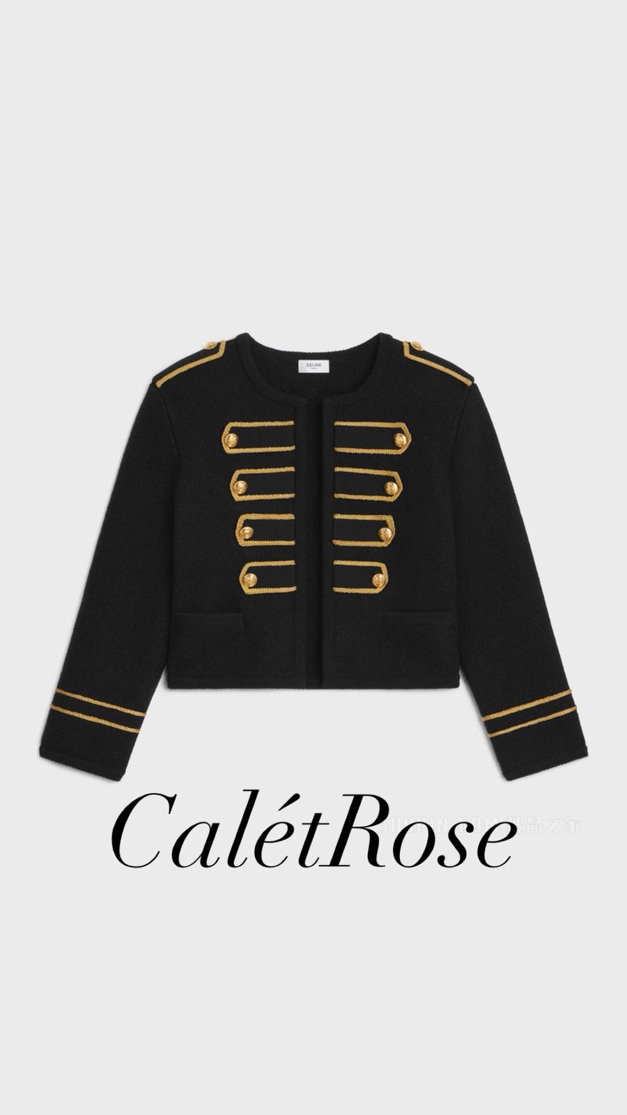 Celine $4k 🤑 Celine military jacket cardigan officer Hedi Slimane Size US S / EU 44-46 / 1 - 1 Thumbnail