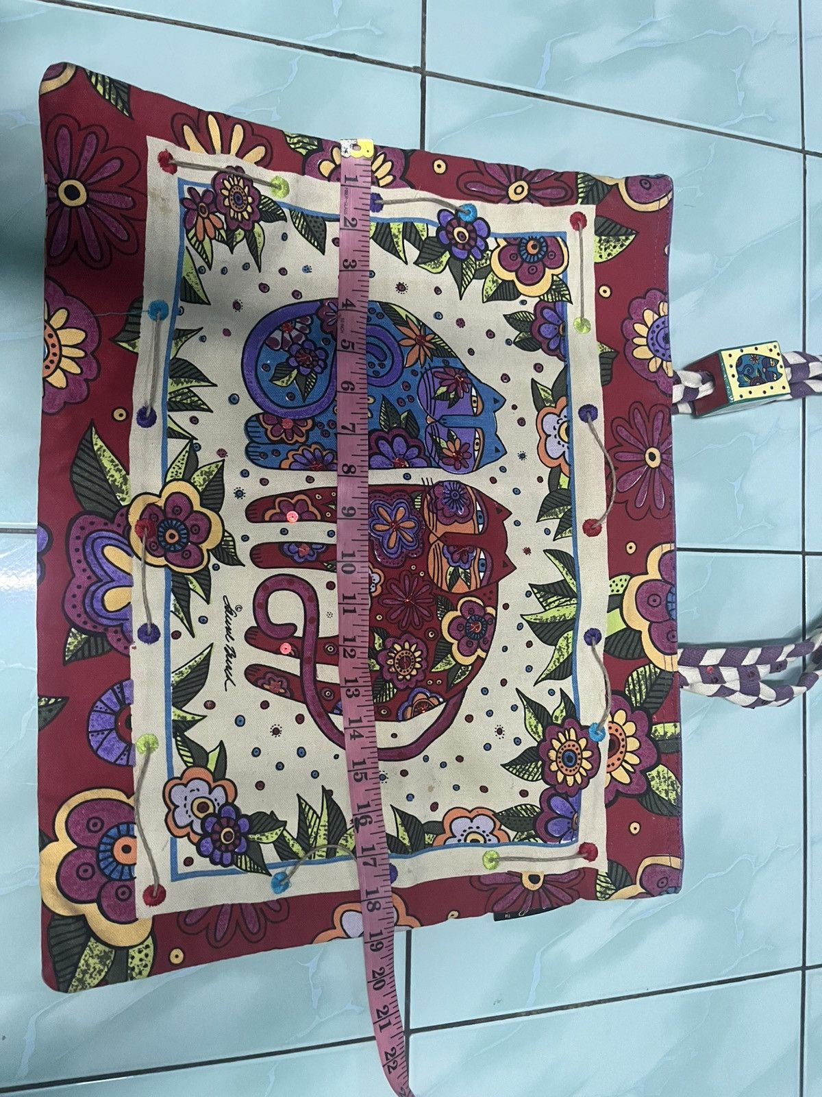 Other Laurel Burch Tote Bag Cat Design Size ONE SIZE - 15 Thumbnail