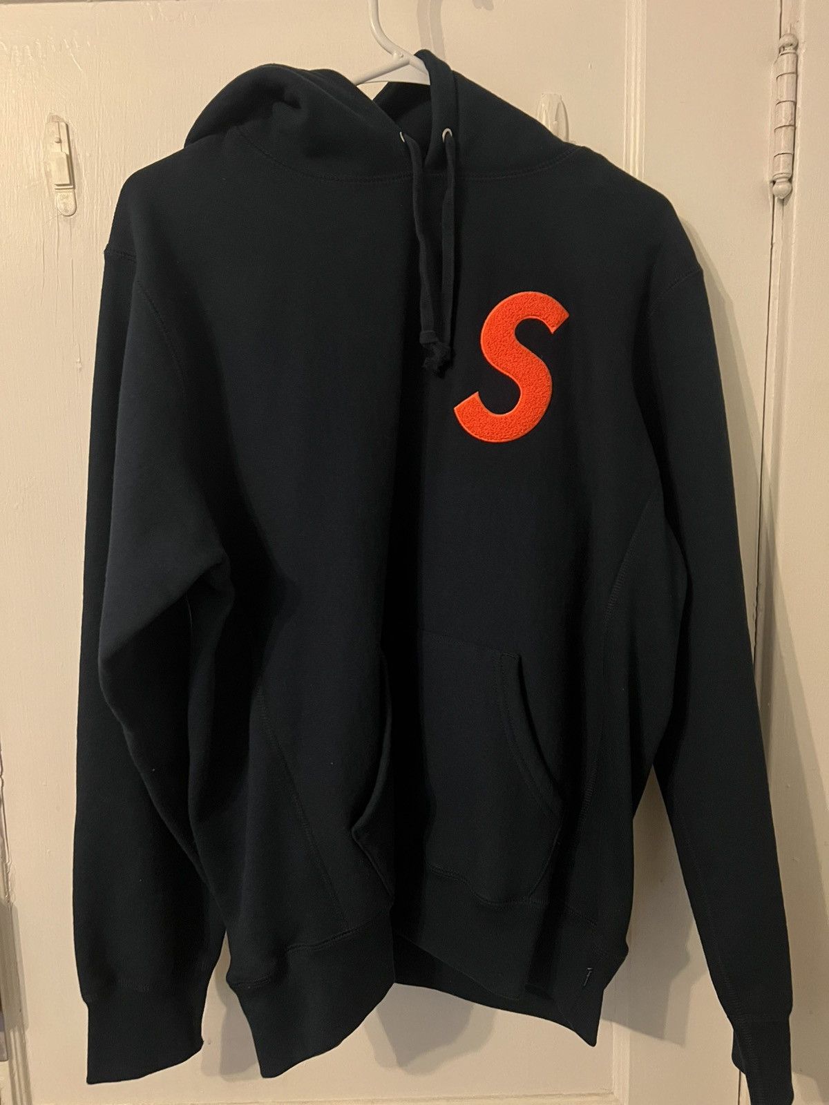 Supreme Supreme ‘S’ logo hoodie Size US M / EU 48-50 / 2 - 1 Thumbnail