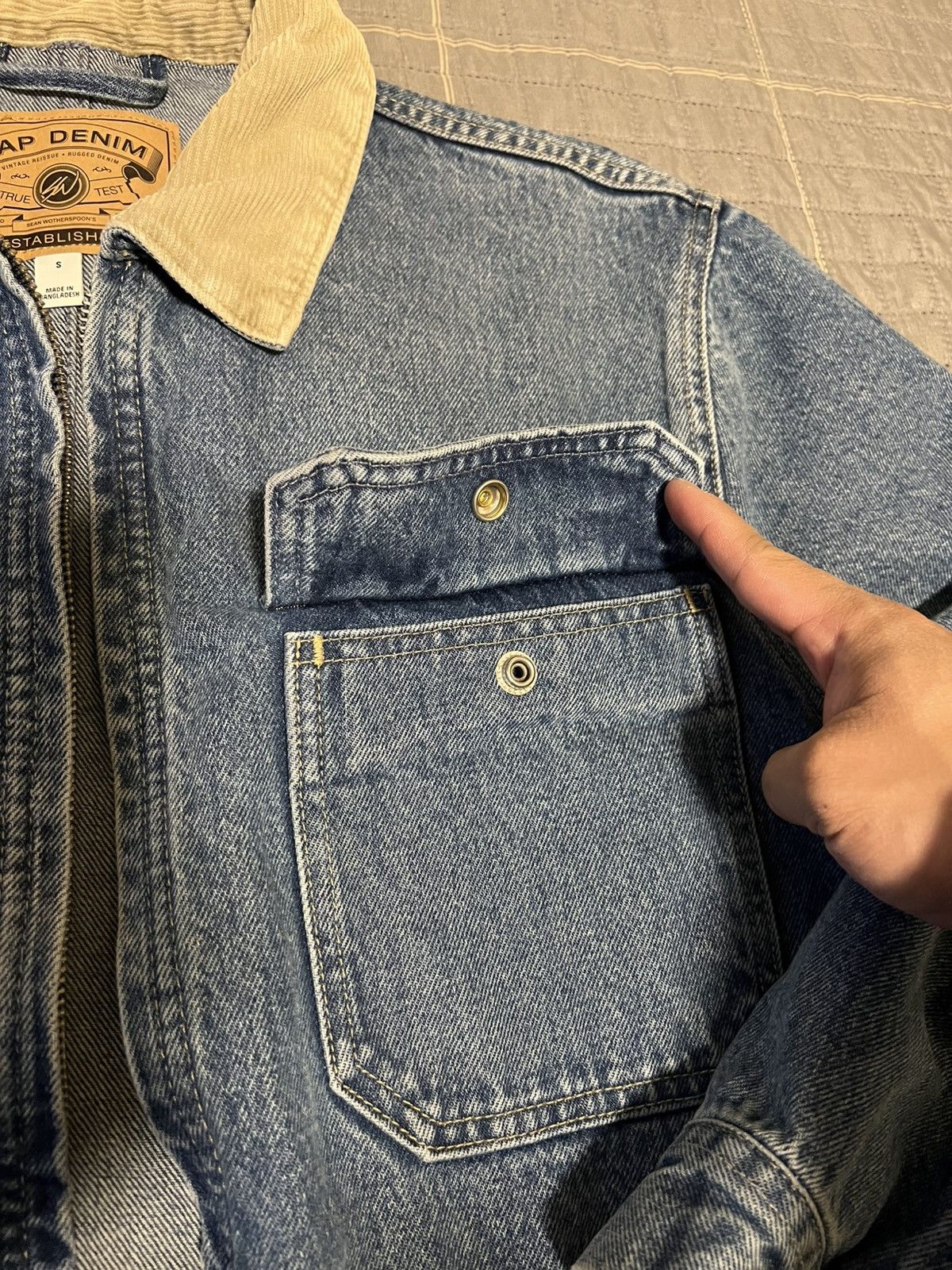 Gap Gap Re-Issue x Sean Wotherspoon Denim Chore Jacket Size US S / EU 44-46 / 1 - 6 Thumbnail