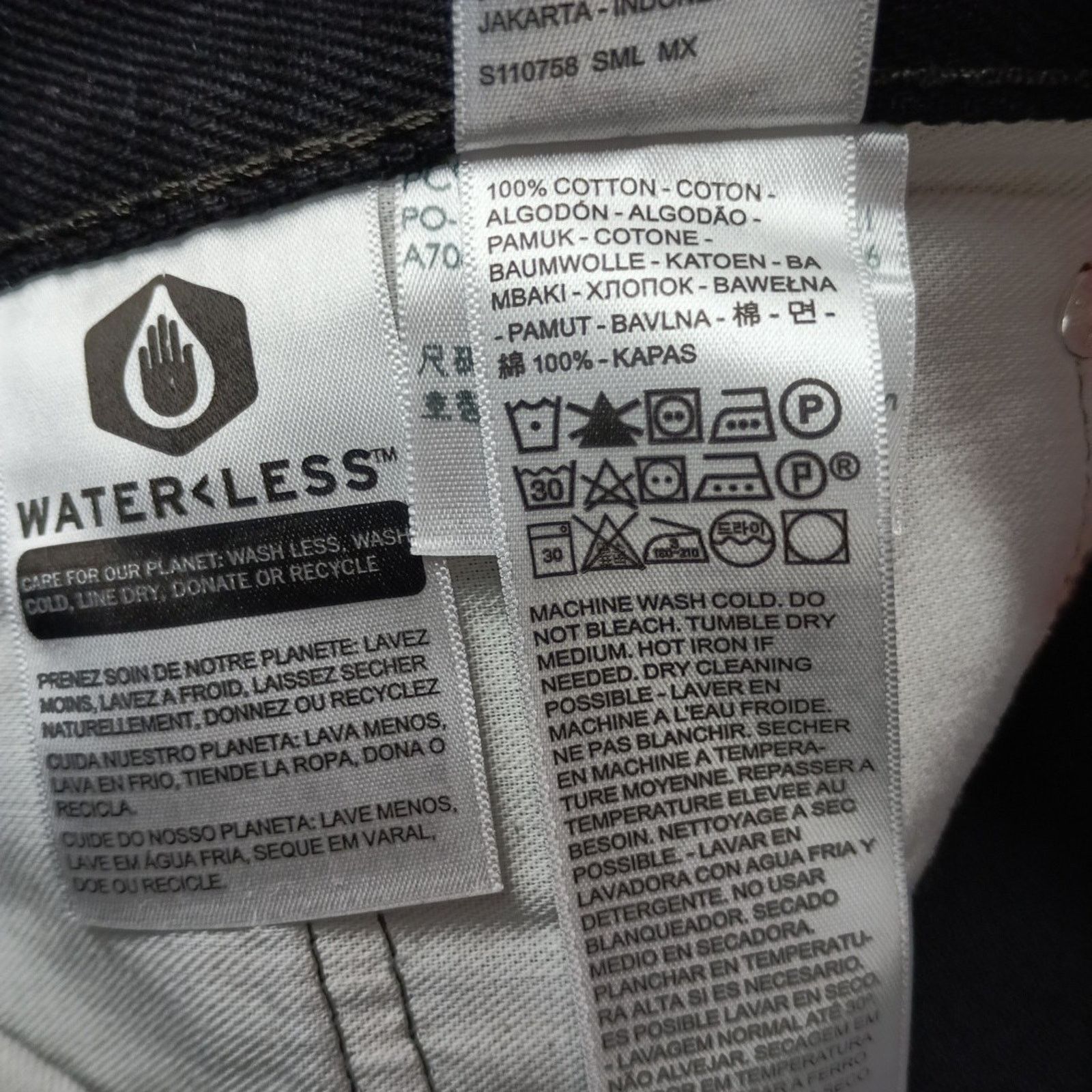 Levi's Levi's 550 Relaxed Jeans Men’s Size 48x32 Black Straight Leg Size US 44 / EU 60 - 5 Thumbnail