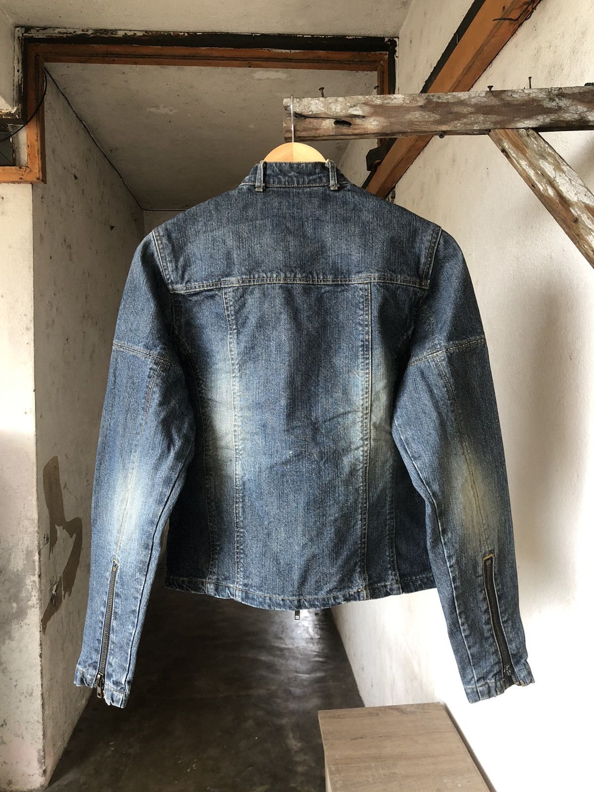 Seditionaries Vintage Slow Hand Jam Denim Jacket Size XS / US 0-2 / IT 36-38 - 6 Thumbnail
