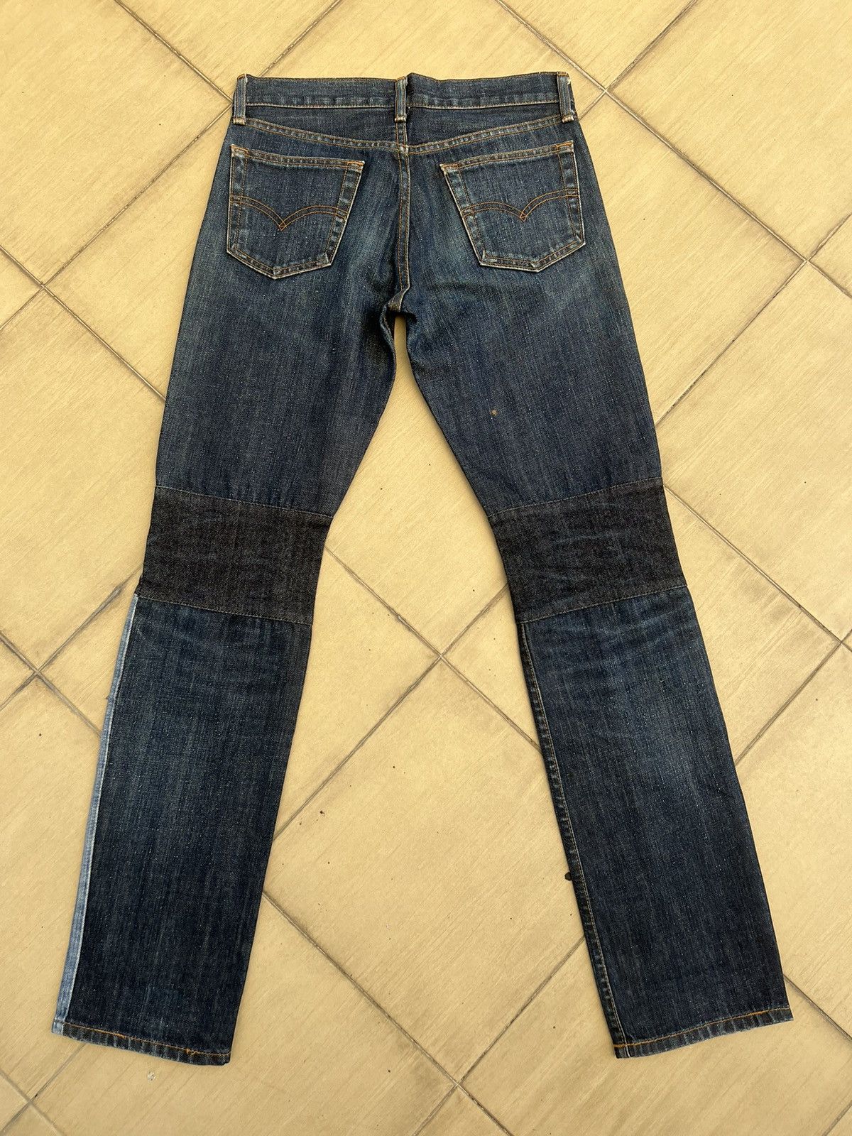 Levi's NOMA t.d. X Levi’s Rebuild Denim Patchwork Jeans Size US 28 / EU 44 - 2 Thumbnail