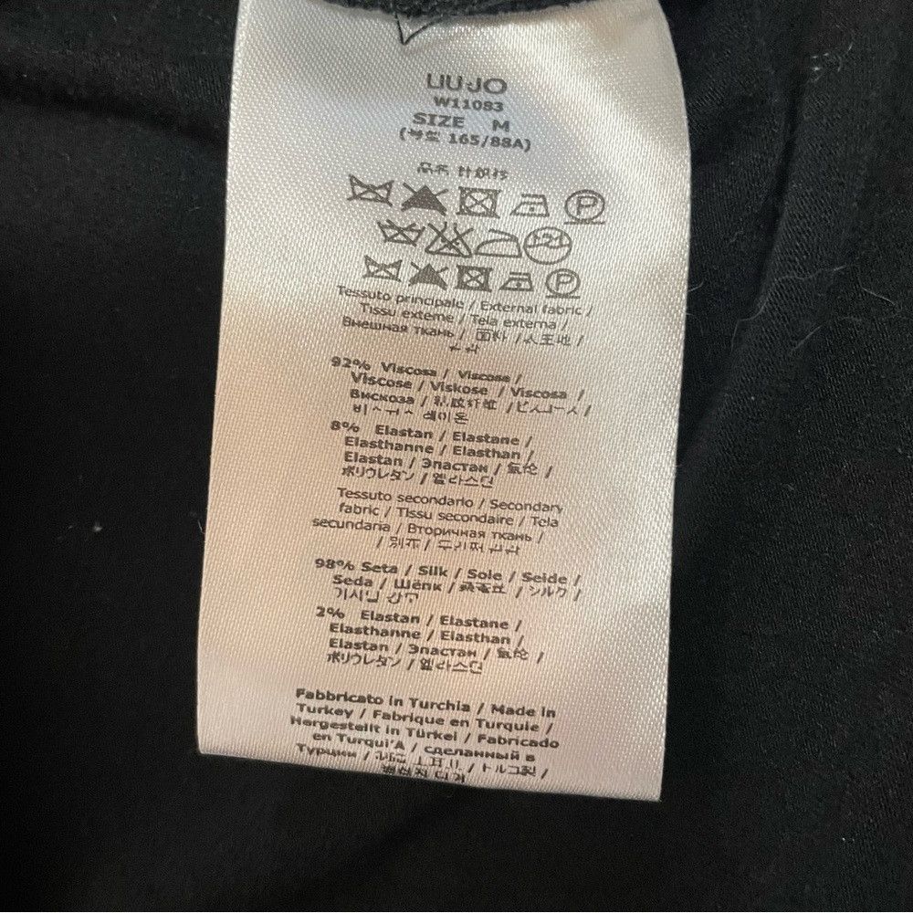 Other Liu Jo Sleeveless Viscose Silk Black Dress Size M Size M / US 6-8 / IT 42-44 - 8 Thumbnail