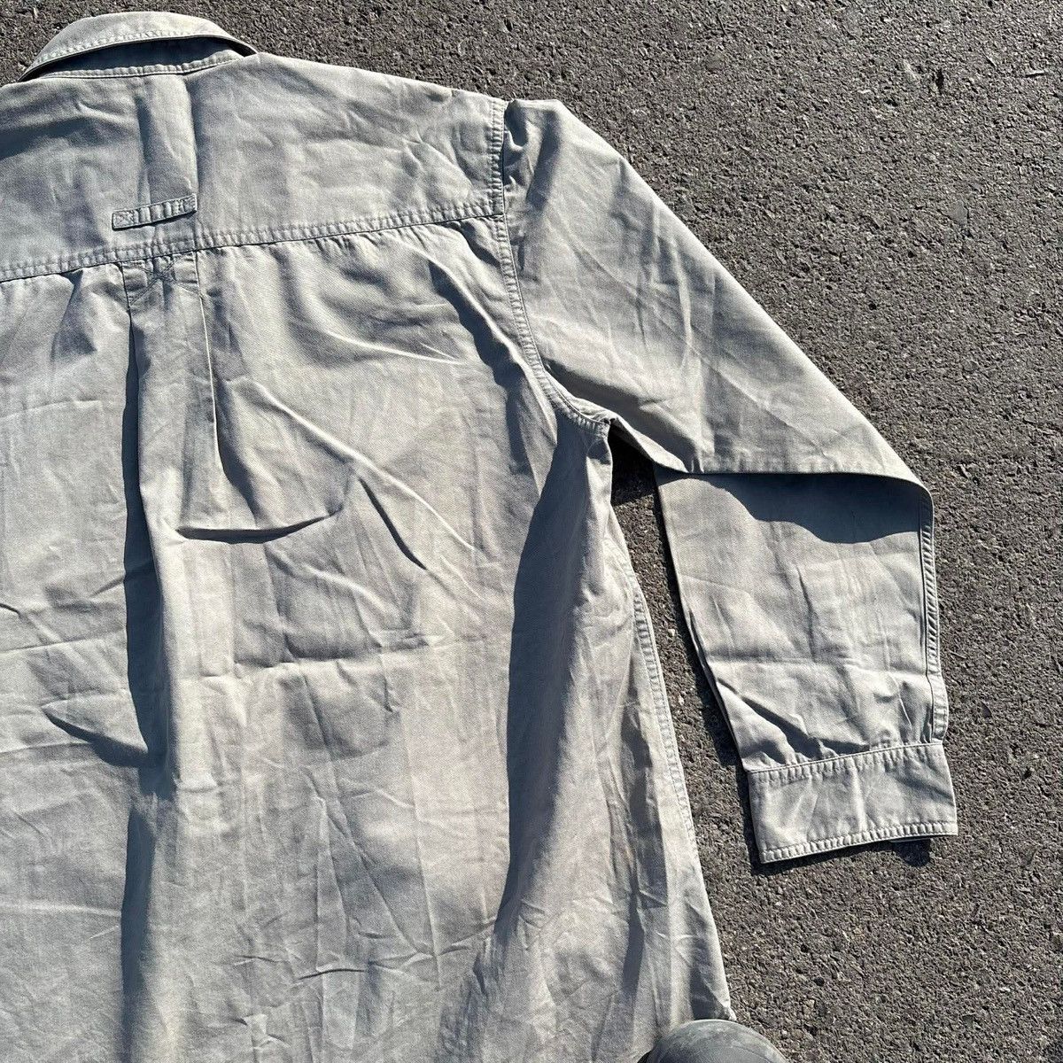 camel active ❌SOLD❌Camel Active Vintage Workwear Shirt Faded Grey 24x29 Size US M / EU 48-50 / 2 - 15 Thumbnail
