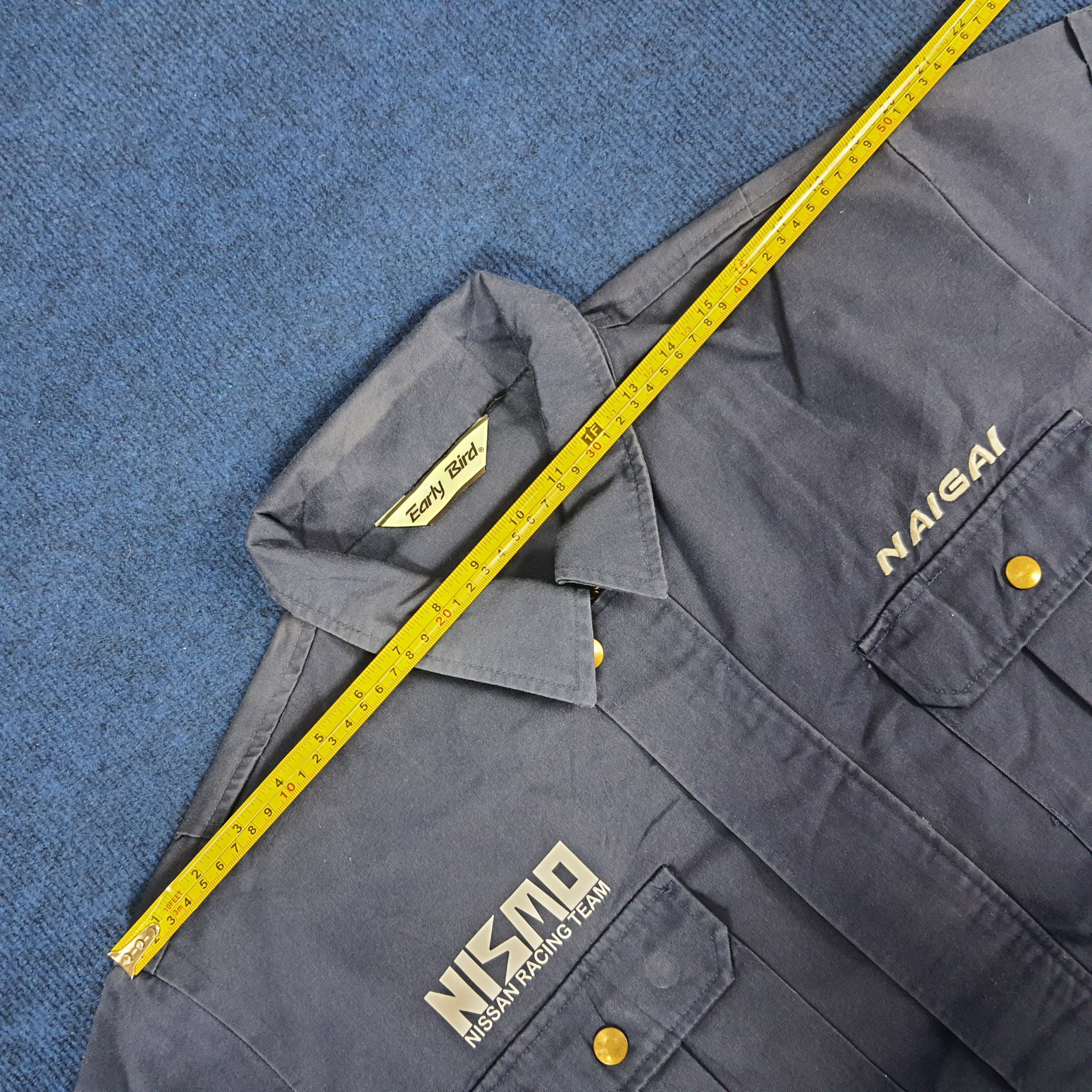 Japanese Brand × Vintage Vintage NISMO Nissan Racing Team Custom Work Jacket Size US L / EU 52-54 / 3 - 9 Thumbnail