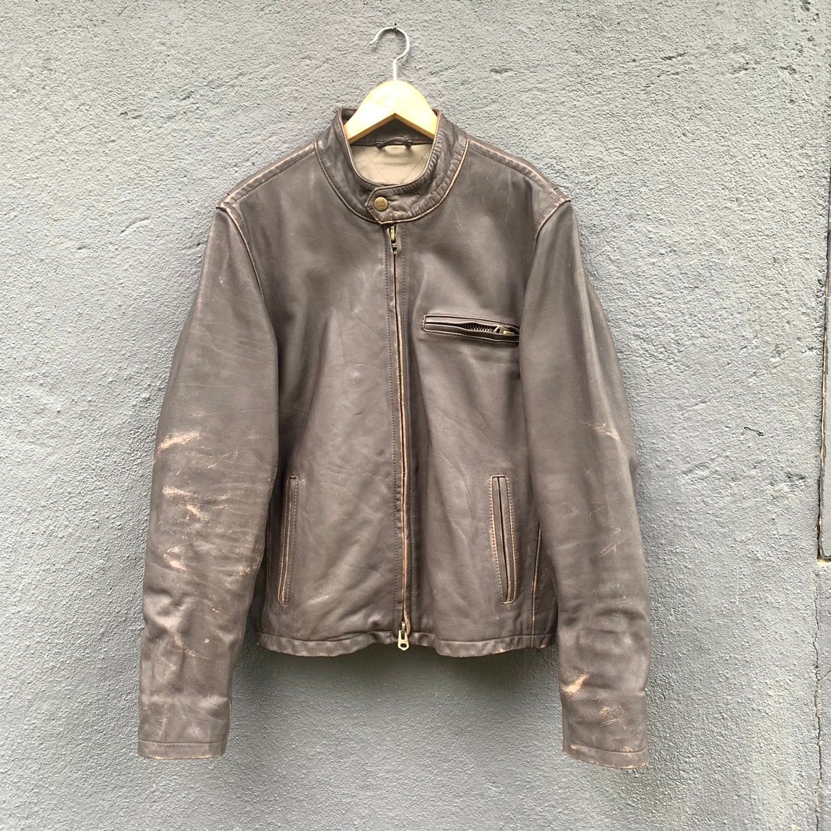 Vintage Ezra Fitch Leather Jacket | Grailed