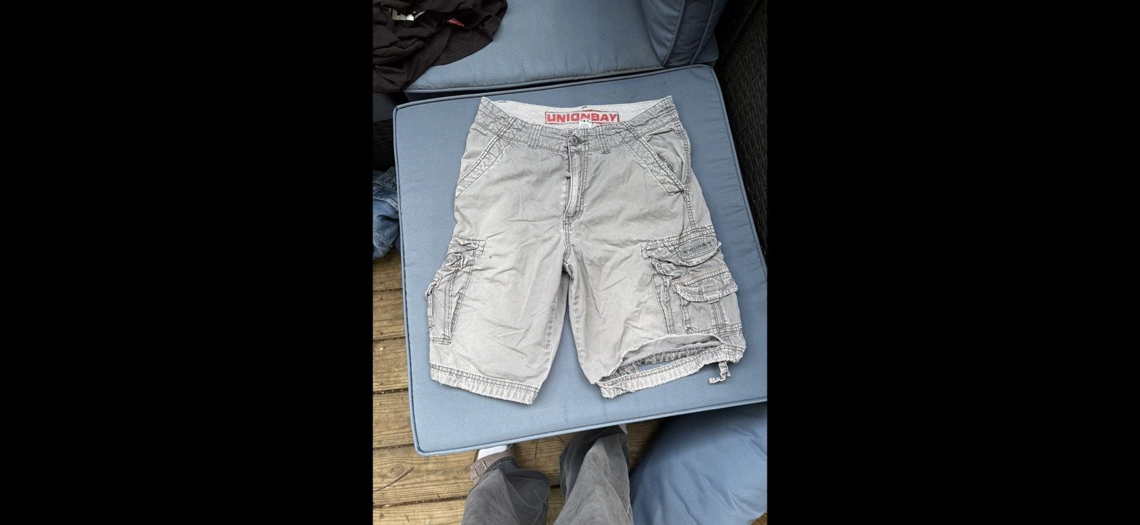 Union LA Union cargo grey shorts Size US 31 - 1 Thumbnail