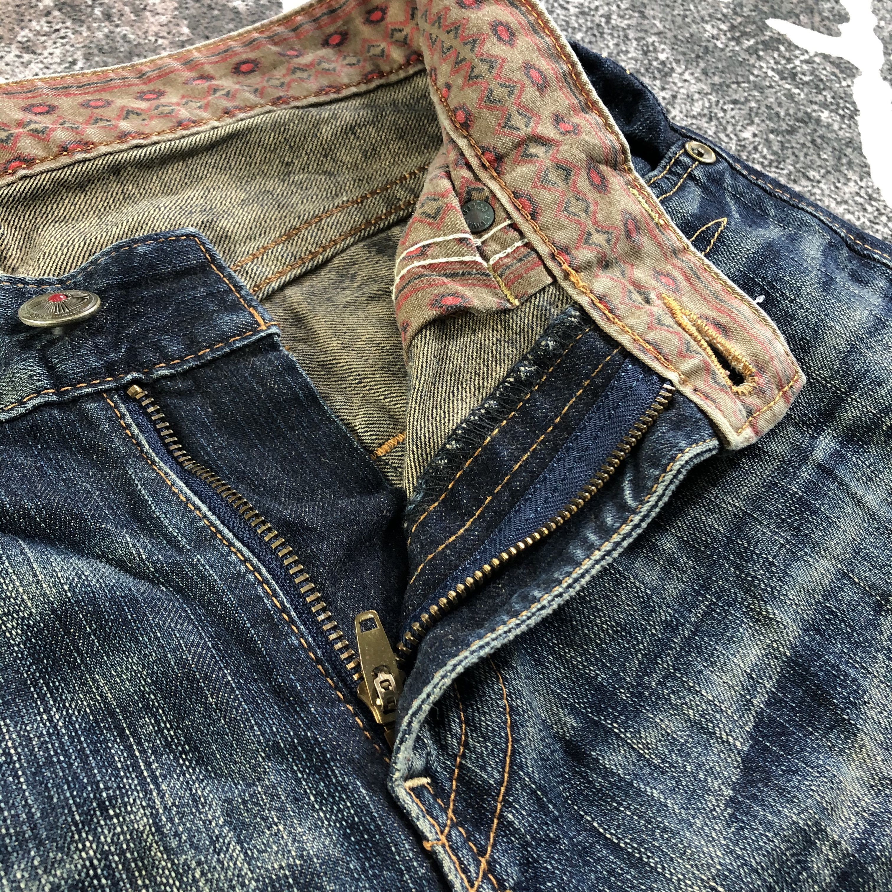 Edwin Vintage Edwin XV Jeans Faded Blue Denim KJ2331 Size US 30 / EU 46 - 9 Thumbnail
