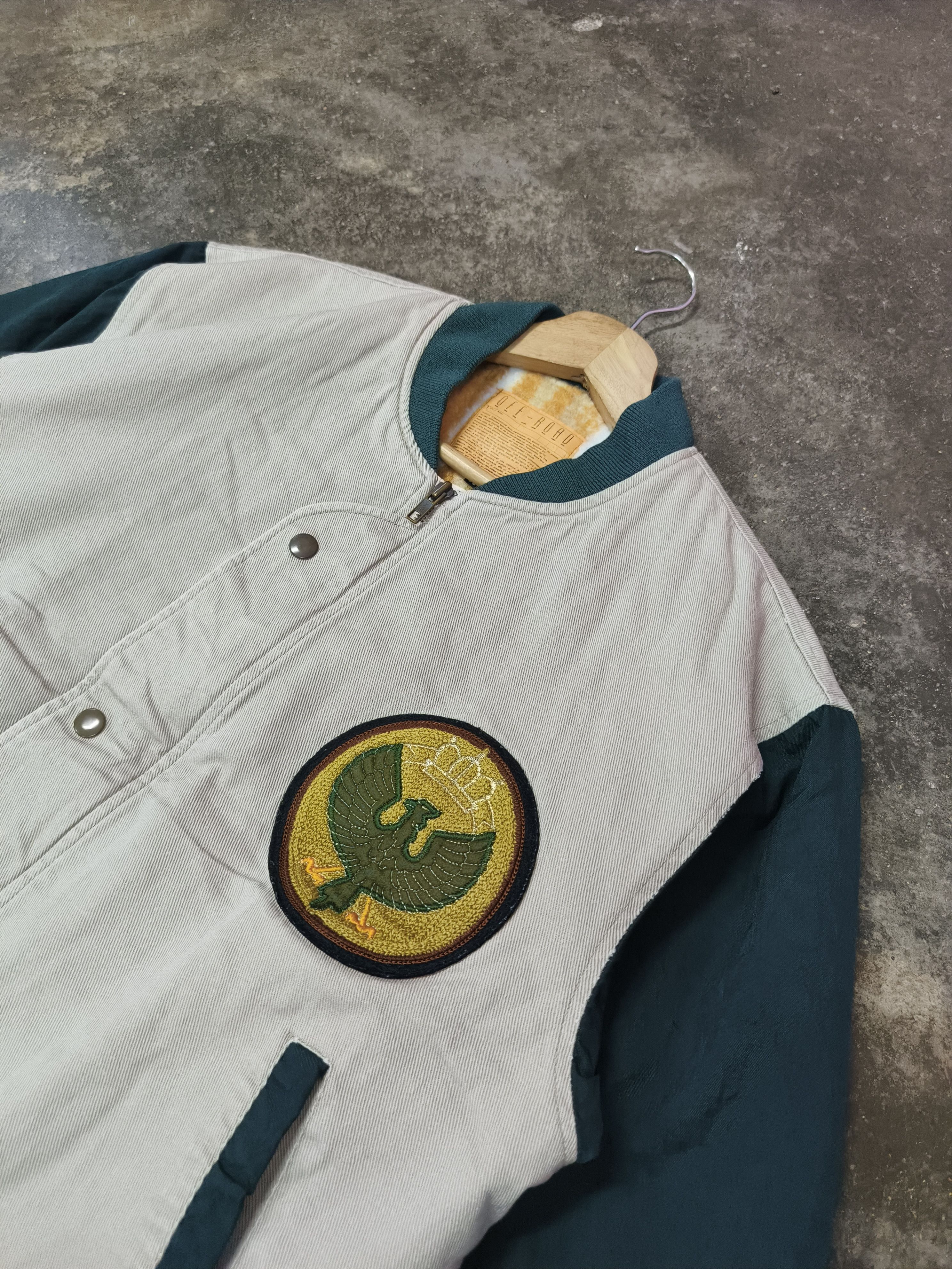 Japanese Brand OFF ROAD VARSITY JACKET BOMBER JACKET Size US M / EU 48-50 / 2 - 3 Thumbnail