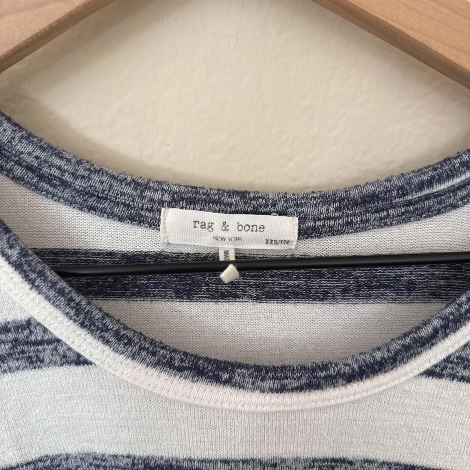 Rag & Bone Rag & Bone Striped Long Sleeve Women’s XXS Blue and White Size XXS / US 00 / IT 34 - 2 Thumbnail