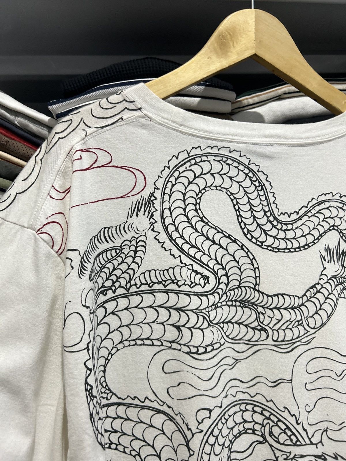 Japanese Brand VINTAGE JAPANESE TRADION SUKAJAN DRAGON Size US XL / EU 56 / 4 - 4 Thumbnail