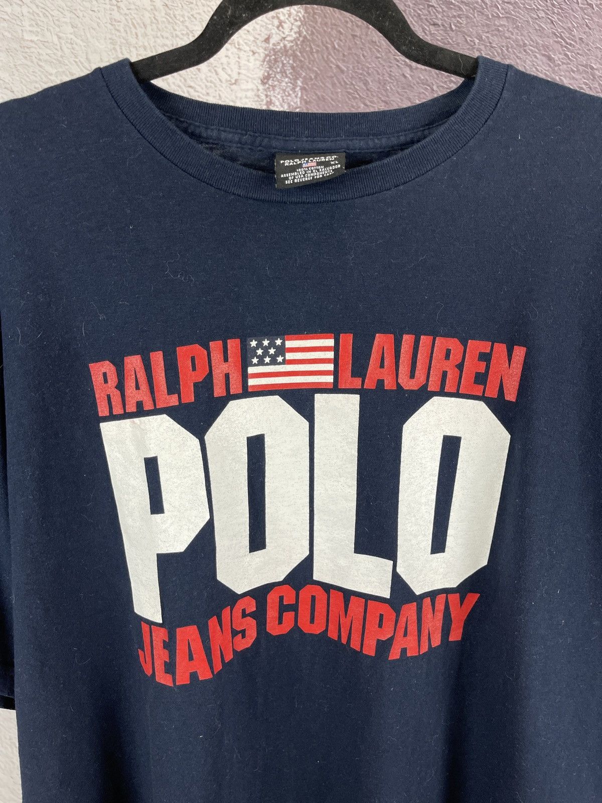 Polo Ralph Lauren Polo Jeans Company Ralph Lauren vintage big logo tee shirt Size US XL / EU 56 / 4 - 4 Thumbnail