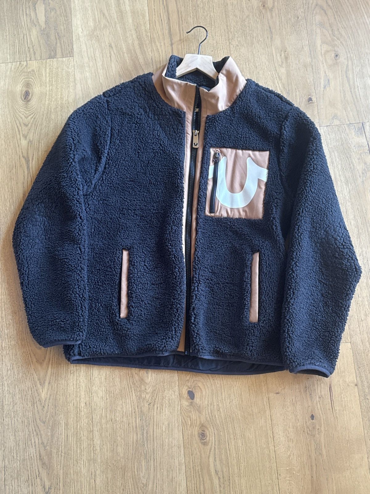 True religion zip fleece