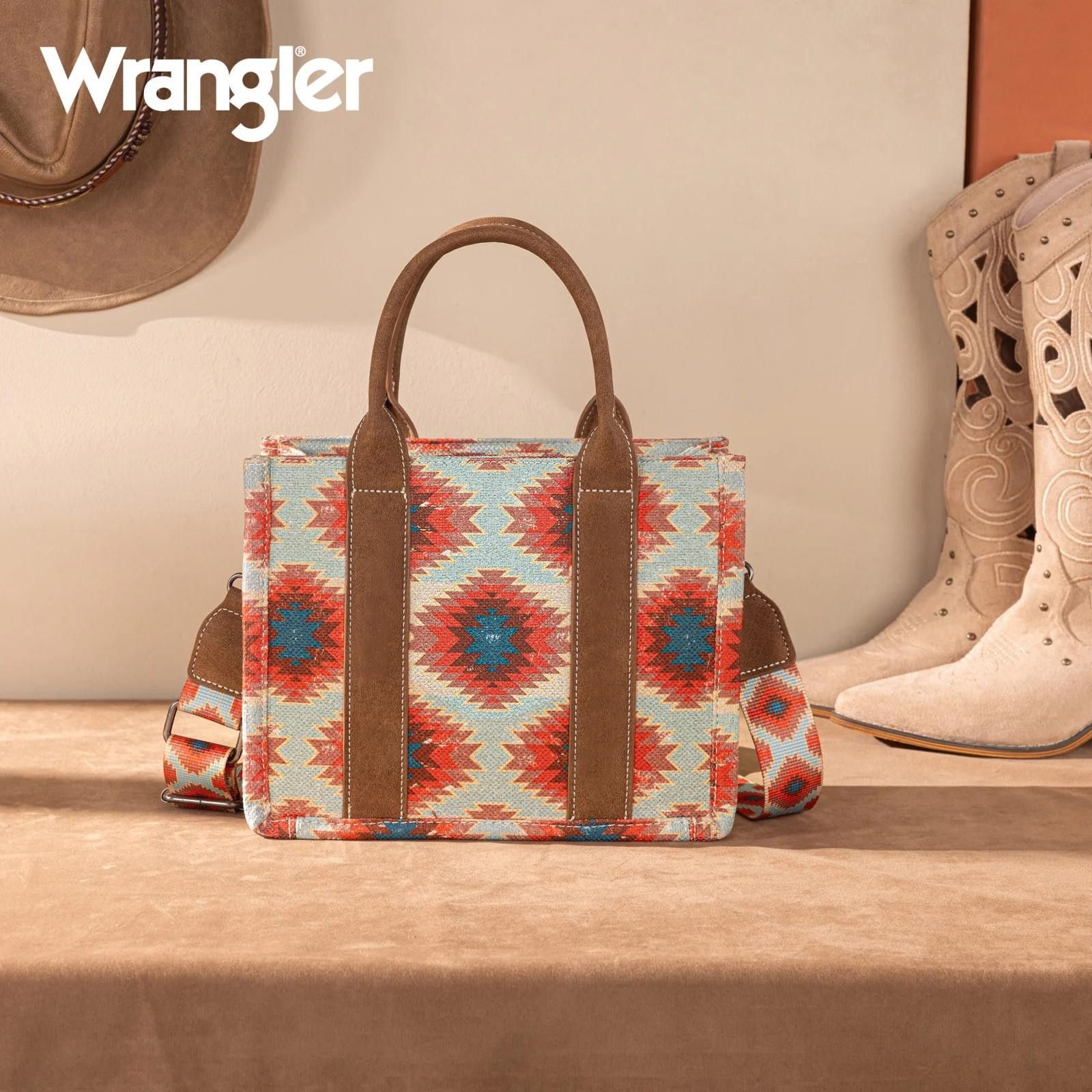 Wrangler Wrangler Colorful Geometric Handbag Size ONE SIZE - 2 Thumbnail