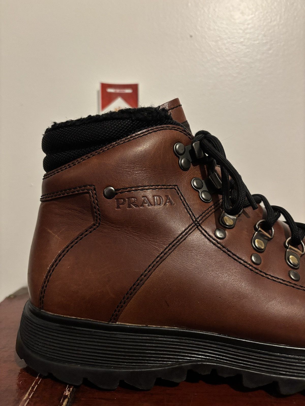 Prada Prada Hiking Boots / Vintage Linea Rossa Sport Linea Rossa Size US 8.5 / EU 41-42 - 22 Thumbnail