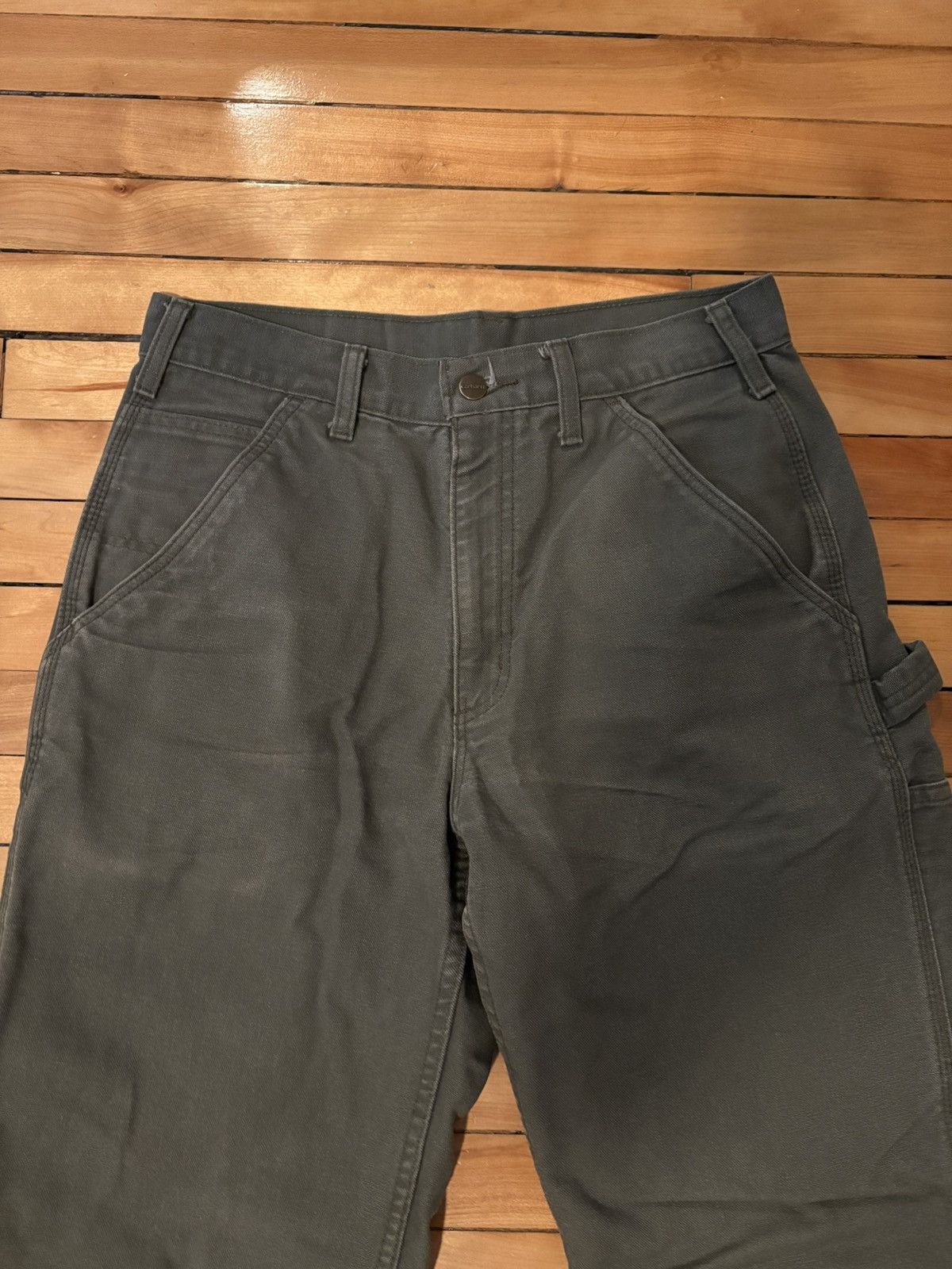 Carhartt Carhartt loose fit khaki carpenter pants Size US 30 / EU 46 - 3 Thumbnail