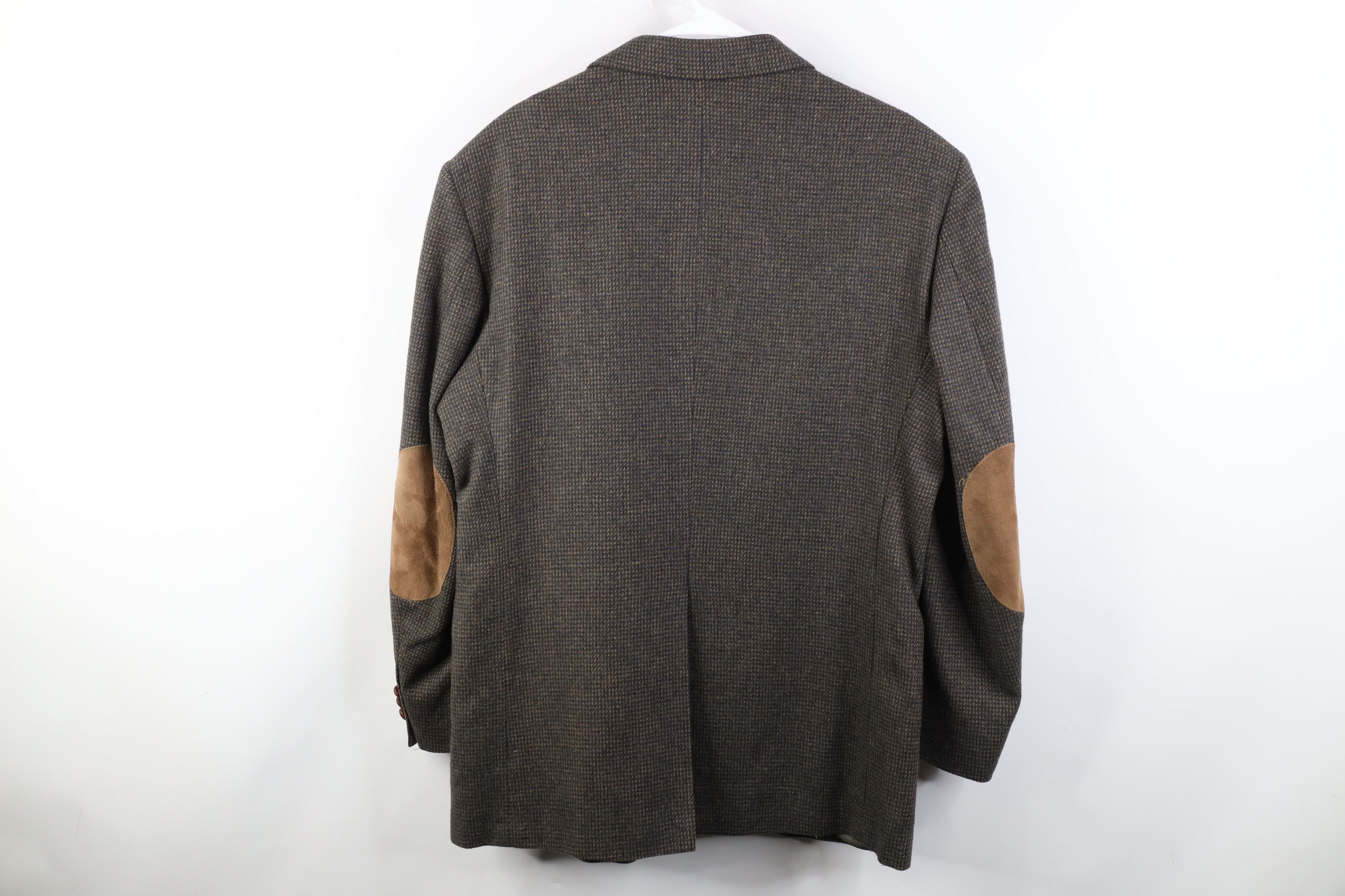 Vintage Vintage 70s Streetwear Elbow Patch Suit Coat Blazer Jacket Size US XXL / EU 58 / 5 - 15 Thumbnail