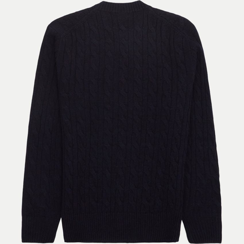 Lacoste o1s22i1n1124 Cable Knit Wool Pullover Sweater in Blue Size US L / EU 52-54 / 3 - 2 Thumbnail