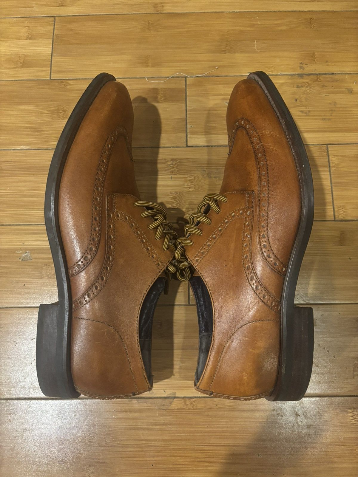 Cole Haan Cole Haan wingtip shoes.mf-223 Size US 12 / EU 45 - 6 Thumbnail