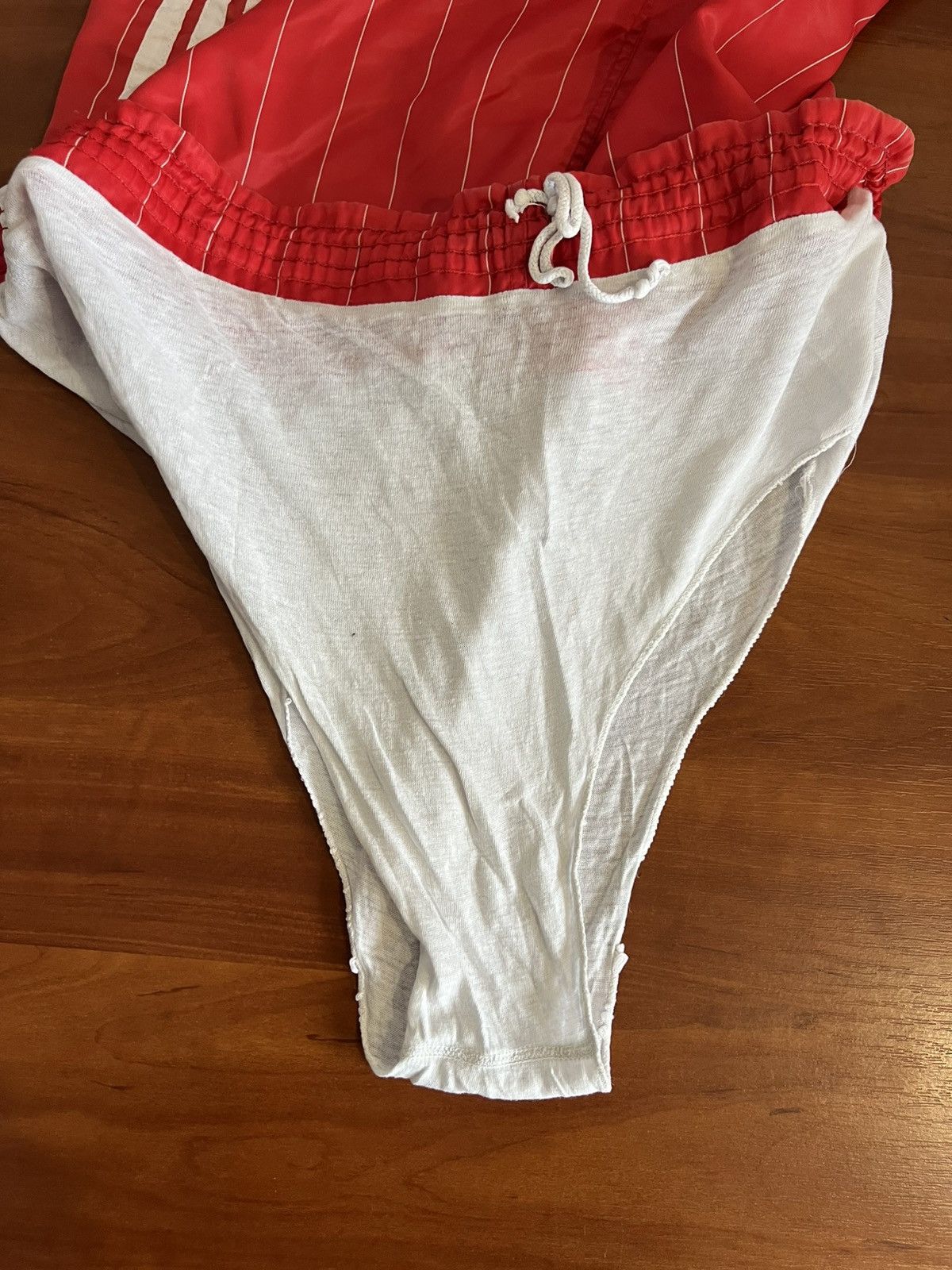 Adidas ADIDAS ARMY SPRINTER ICONIC SHORTS 80’S Racer RETRO NYLON Size US L / EU 52-54 / 3 - 21 Thumbnail