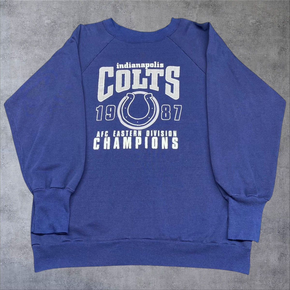 Logo 7 × Vintage Vintage Indianapolis Colts Sweatshirt Size US L / EU 52-54 / 3 - 1 Thumbnail
