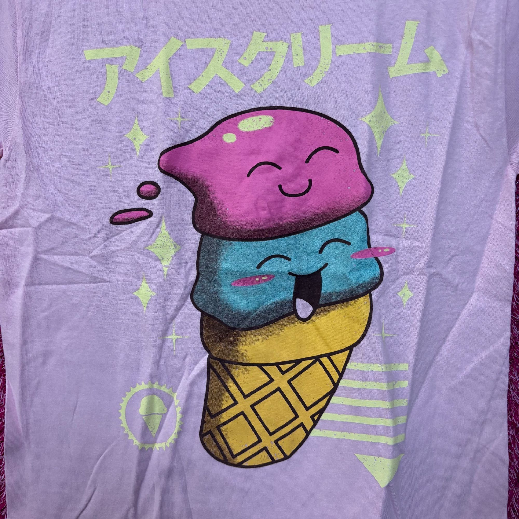 Threadless Threadless Kawaii Ice cream Graphic Design T-Shirt Small Size US S / EU 44-46 / 1 - 2 Thumbnail