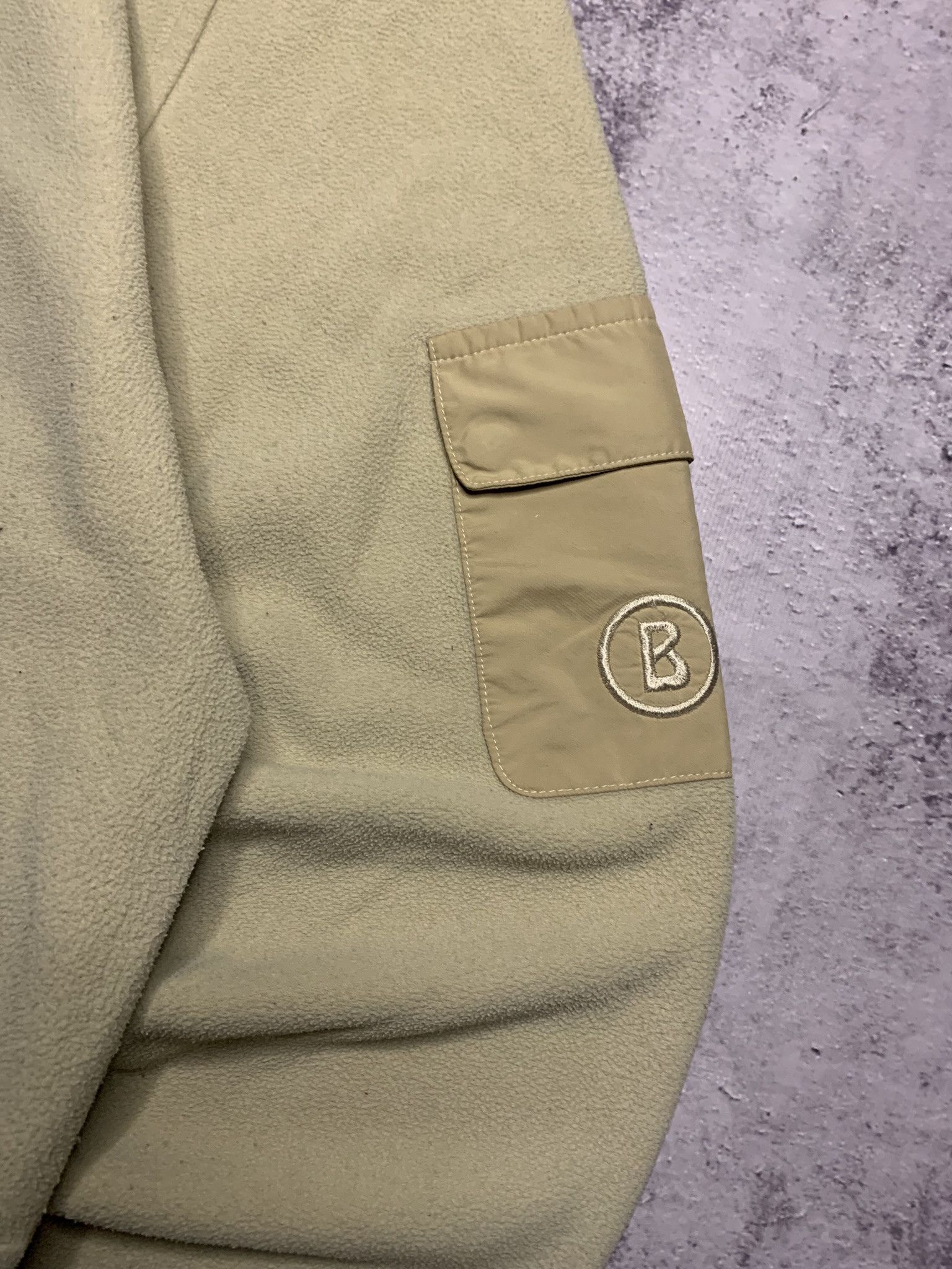 Bogner Bogner Beige Ski Fleece Jacket Men’s Size L/XL Size US L / EU 52-54 / 3 - 8 Thumbnail