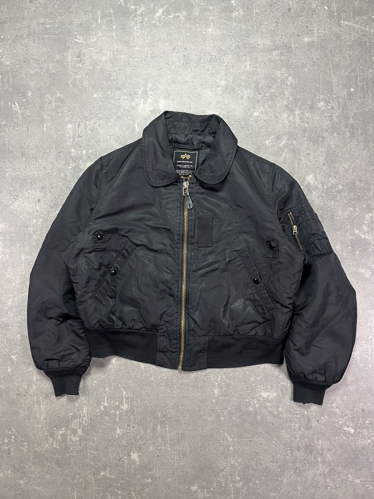 Alpha Industries Alpha Industries B-15 Type Bomber Jacket M Military Army Size US M / EU 48-50 / 2 - 1 Thumbnail