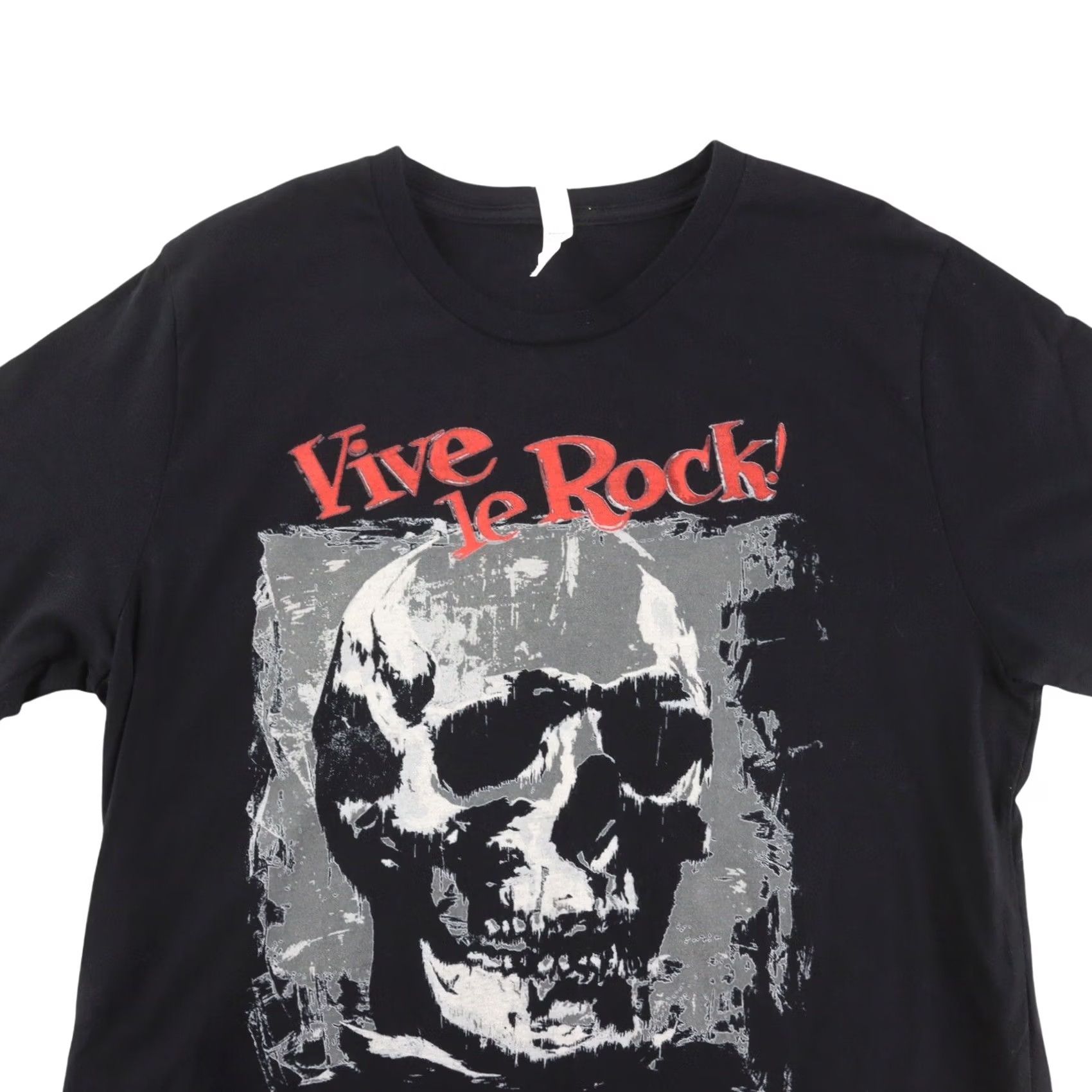 Vintage Vive Le Rock Black TShirt Punk Music RARE Large Bella Canvas T-Shirt Mens Size US L / EU 52-54 / 3 - 6 Thumbnail