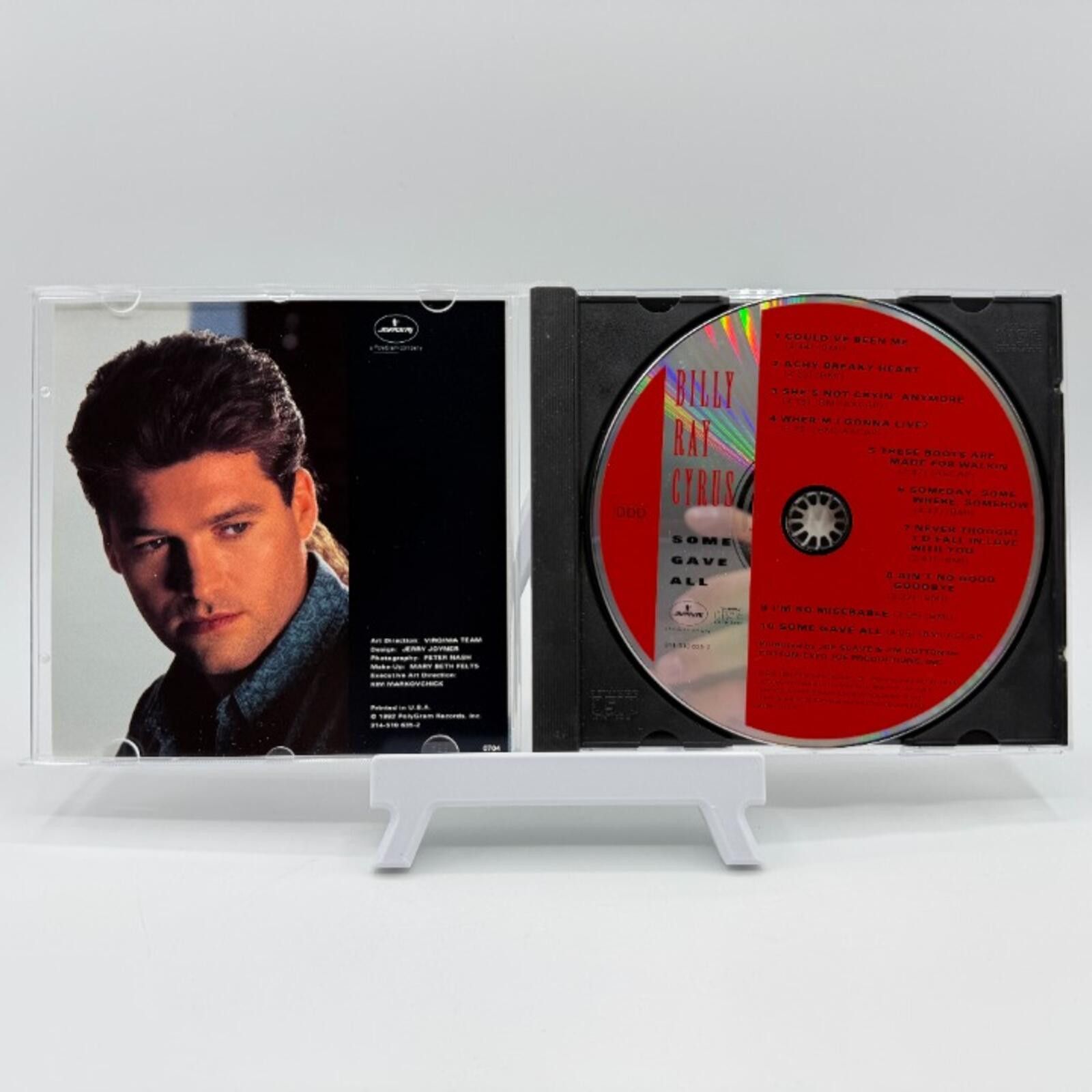 Other Billy Ray Cyrus - Some Gave All (1992) - Audio CD - Rock Size ONE SIZE - 3 Thumbnail