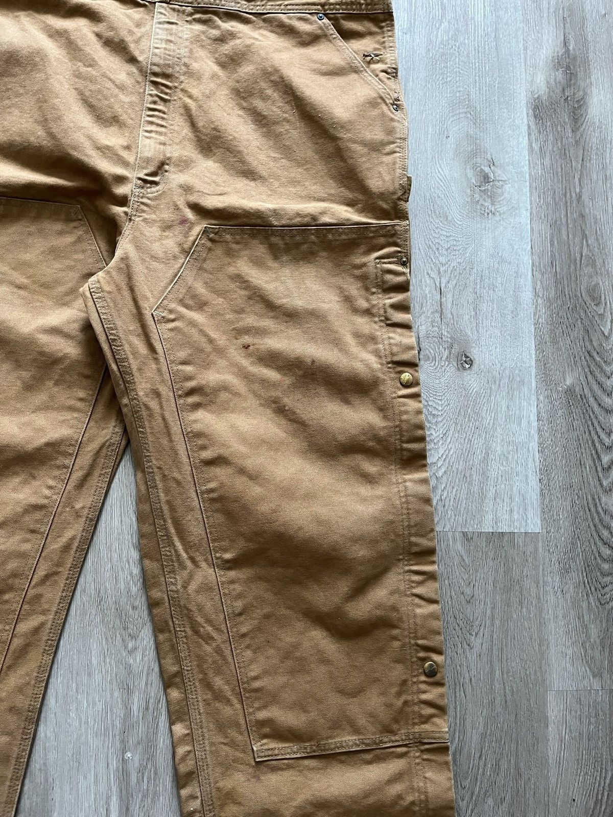 Carhartt Vintage Carhartt Duck Canvas Work Overalls Size US 44 / EU 60 - 7 Thumbnail