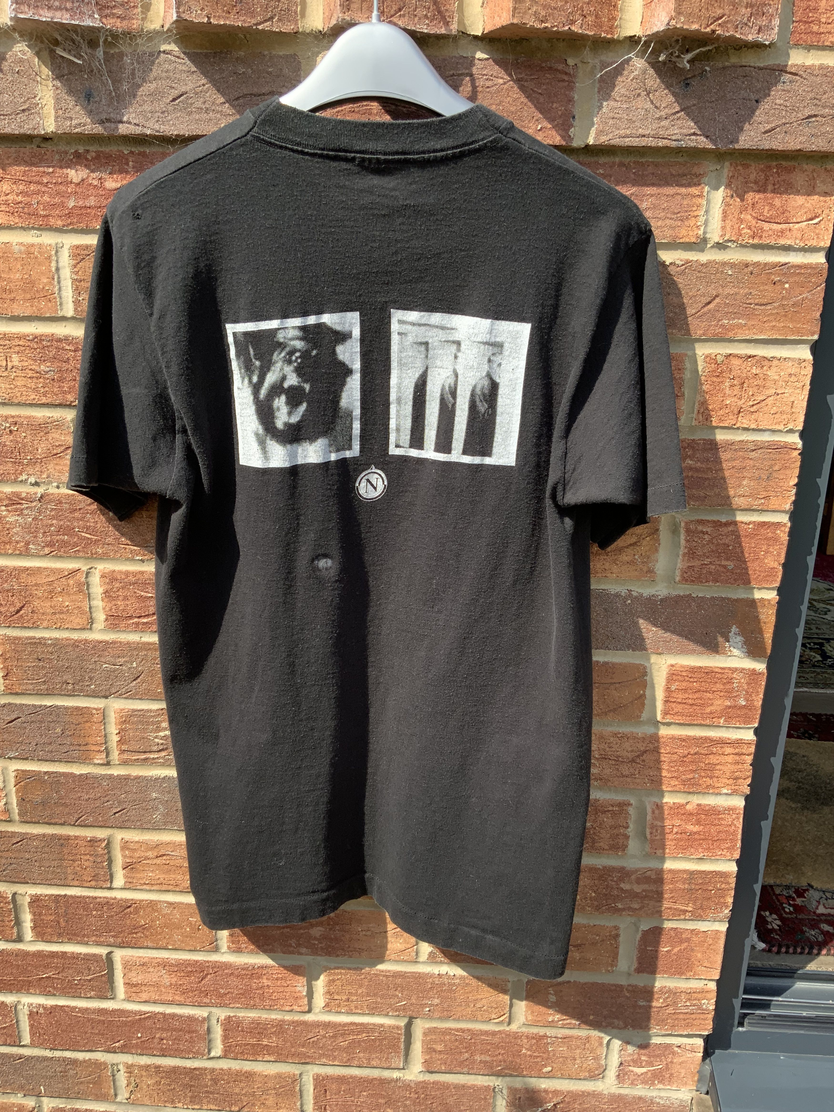 Vintage 1990 vtg Skinny Puppy Remission single stitch t shirt Size US M / EU 48-50 / 2 - 3 Thumbnail